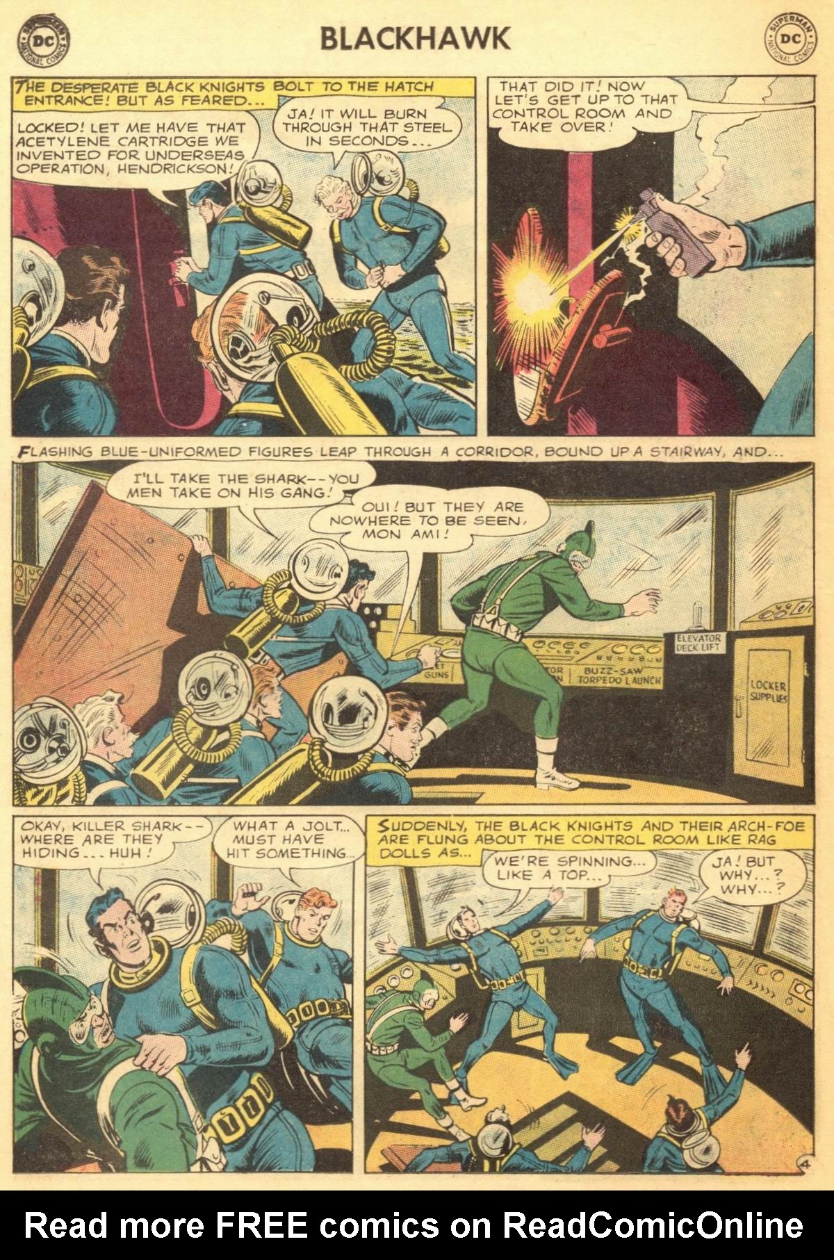 Read online Blackhawk (1957) comic -  Issue #183 - 6
