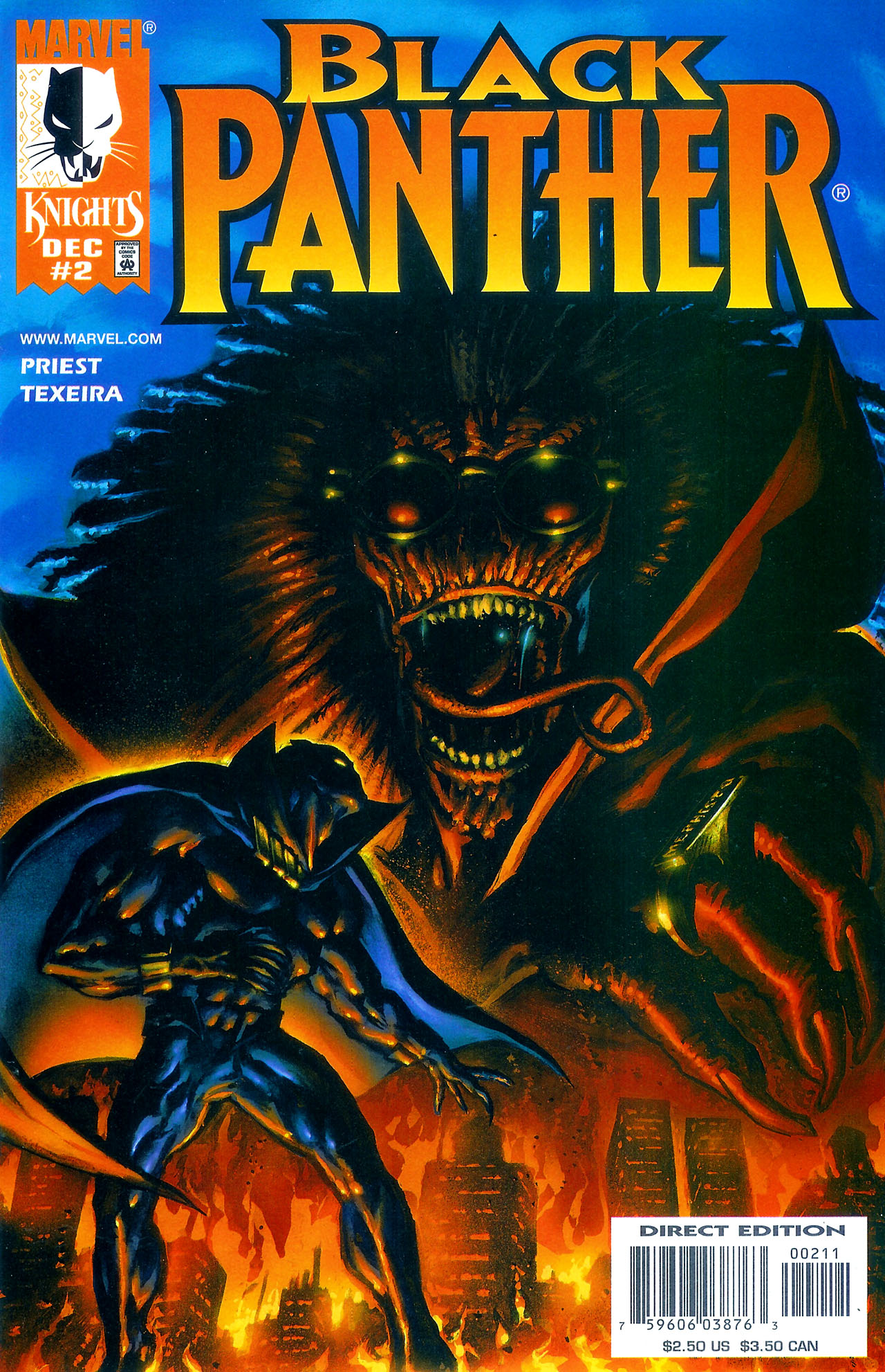Read online Black Panther (1998) comic -  Issue #2 - 1