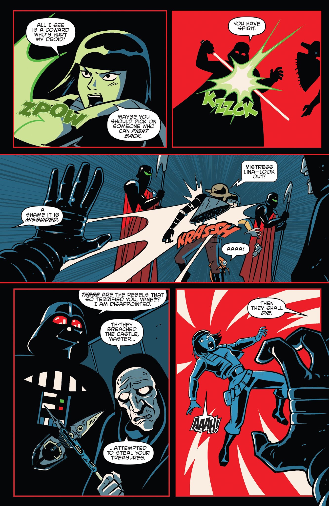 Read online Star Wars Adventures: Tales From Vader's Castle comic -  Issue #5 - 10