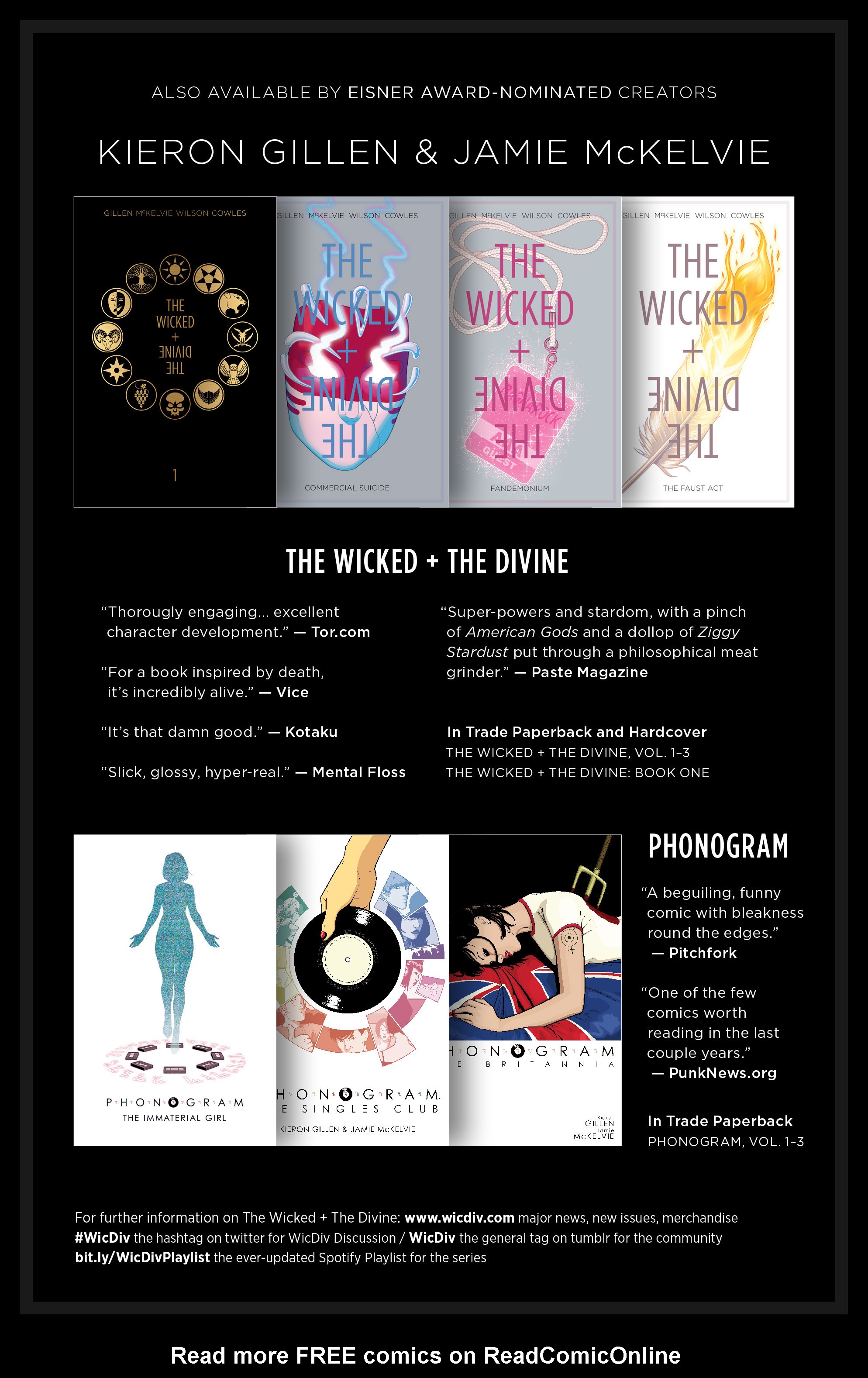 Read online The Wicked   The Divine comic -  Issue #21 - 30