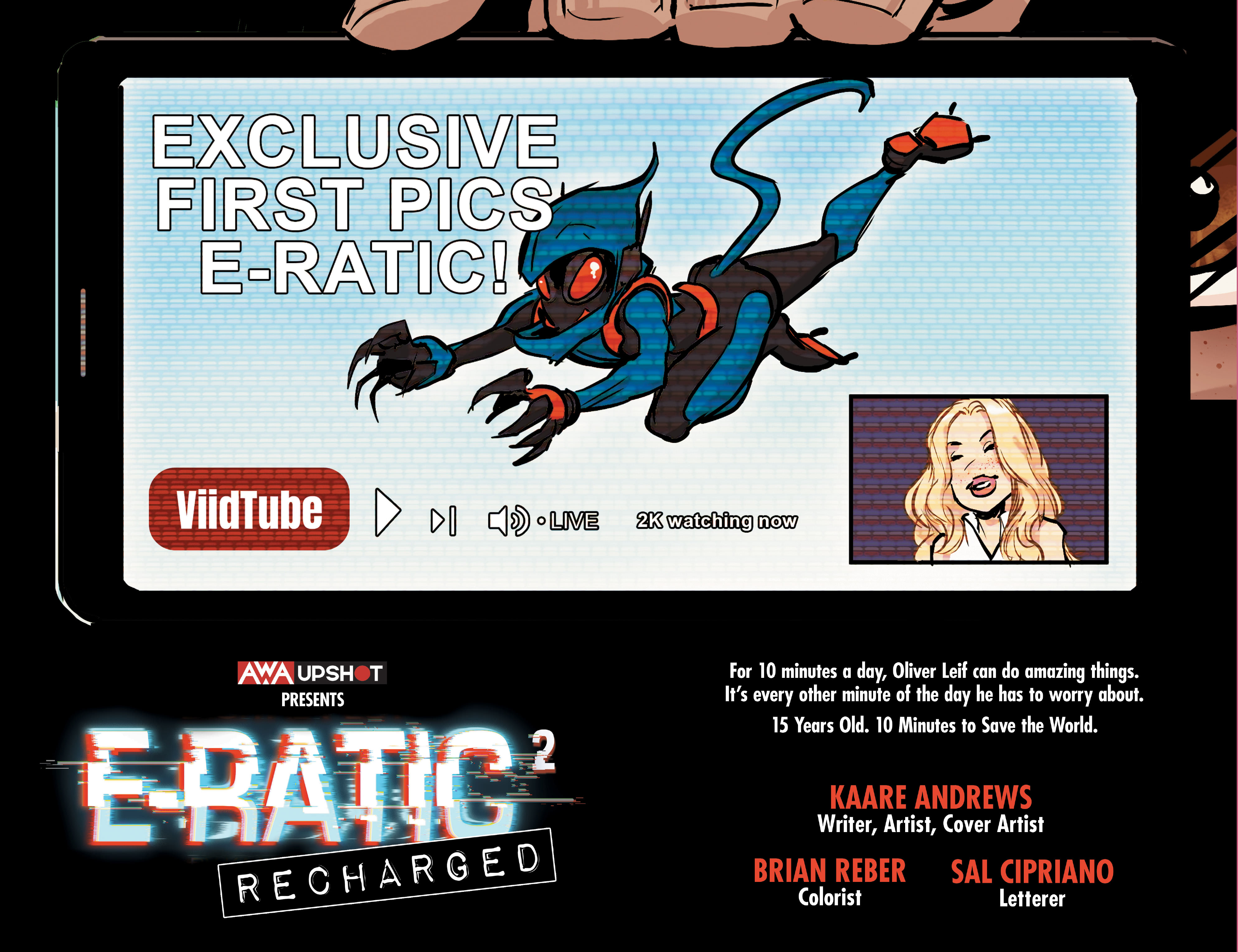 Read online E-Ratic: Recharged comic -  Issue #3 - 5