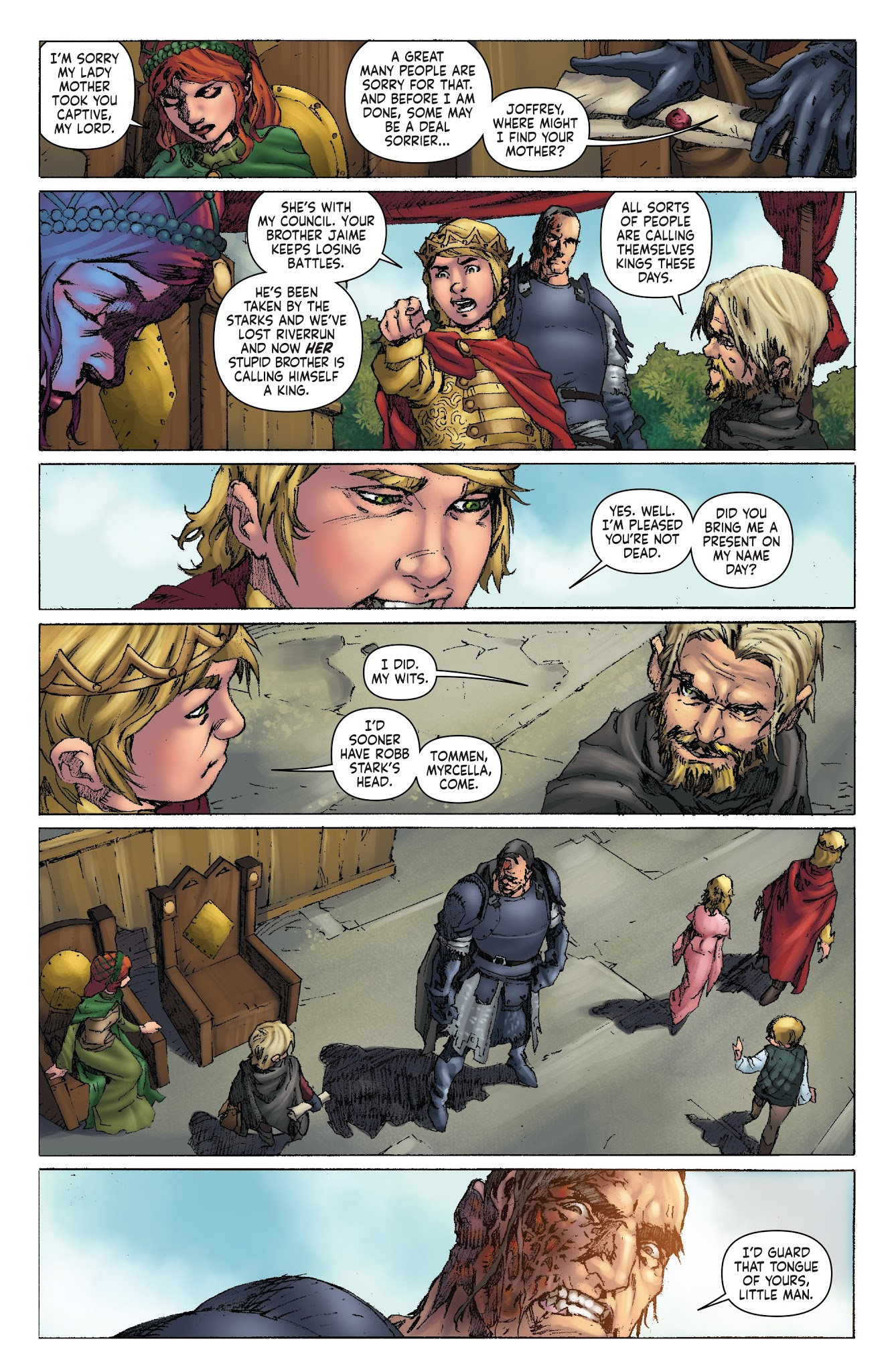 Read online A Clash of Kings comic -  Issue #2 - 23
