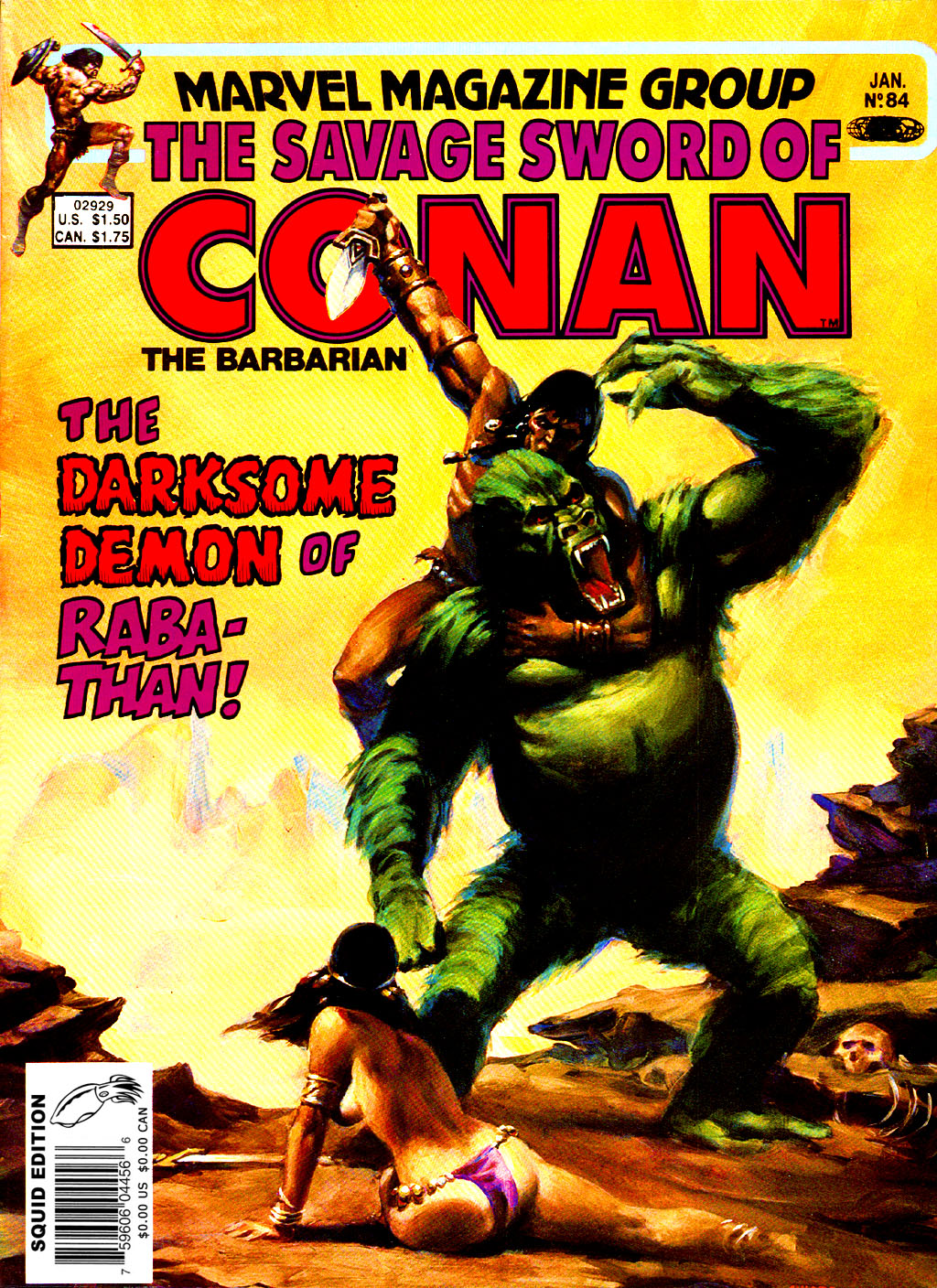 The Savage Sword Of Conan 84 Page 1