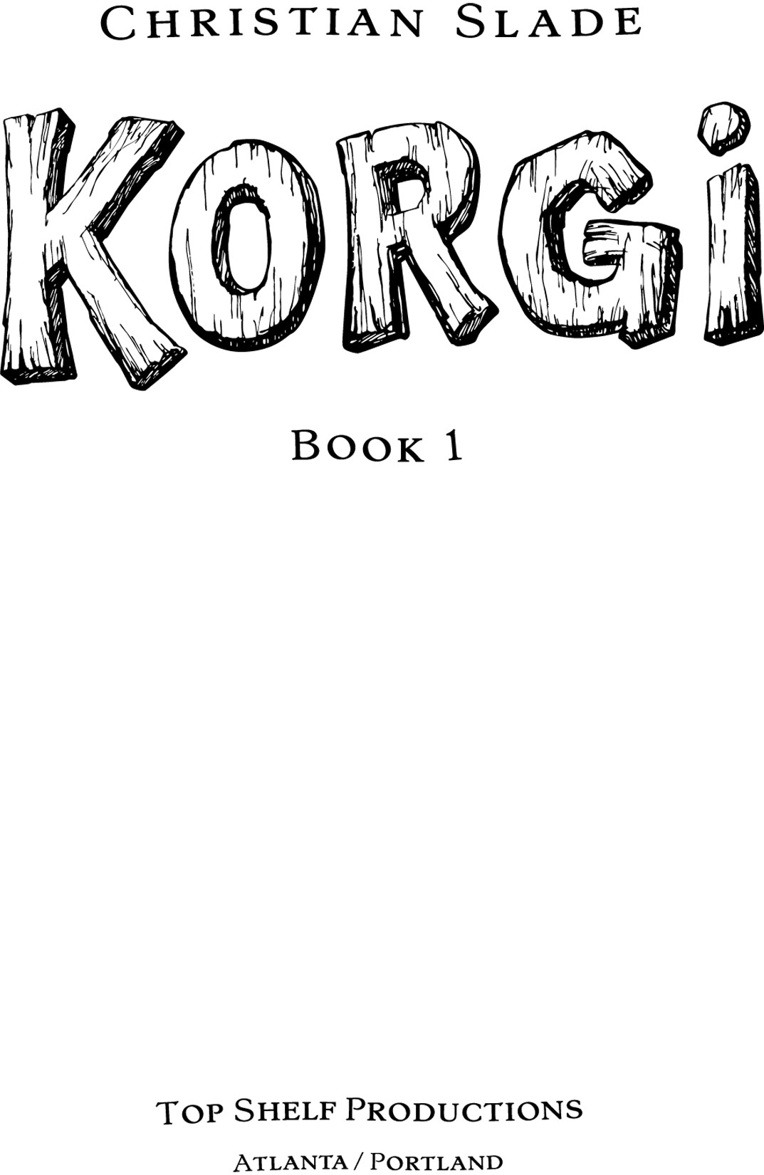 Read online Korgi comic -  Issue # TPB 1 - 5