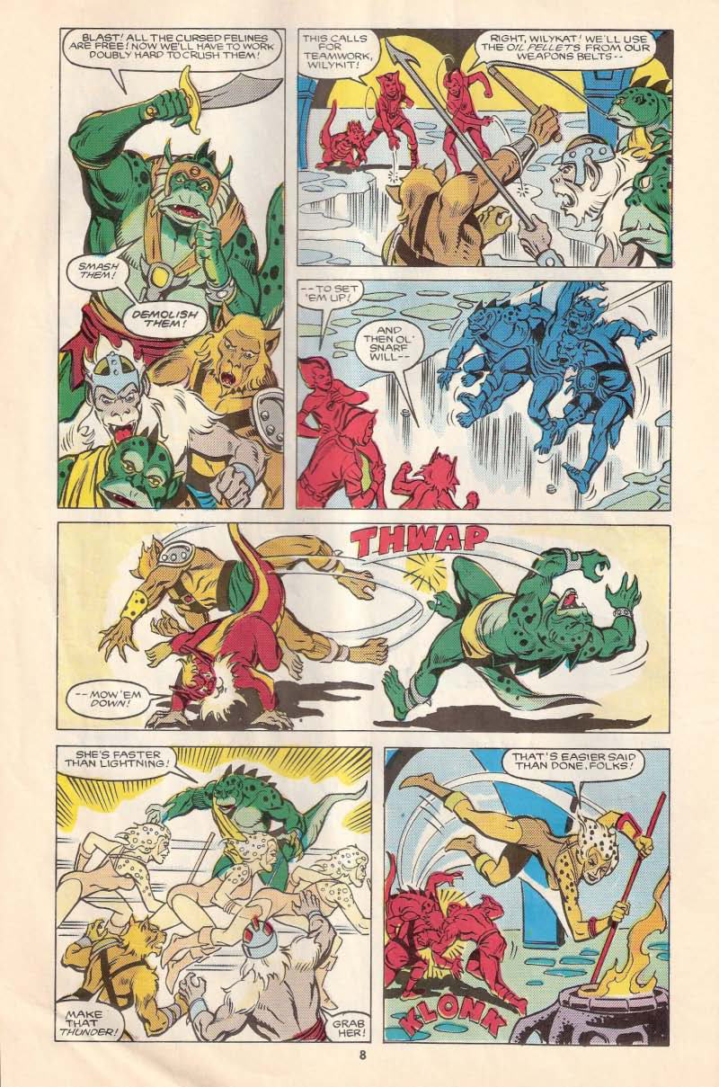 Read online ThunderCats (1987) comic -  Issue #6 - 8