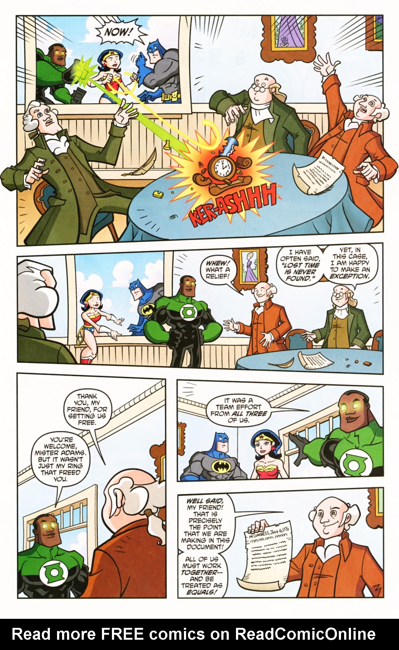 Read online Super Friends comic -  Issue #17 - 17