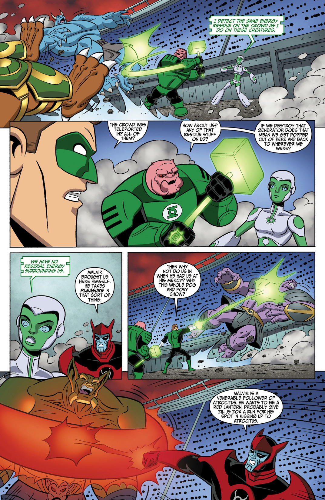 Read online Green Lantern: The Animated Series comic -  Issue #5 - 11