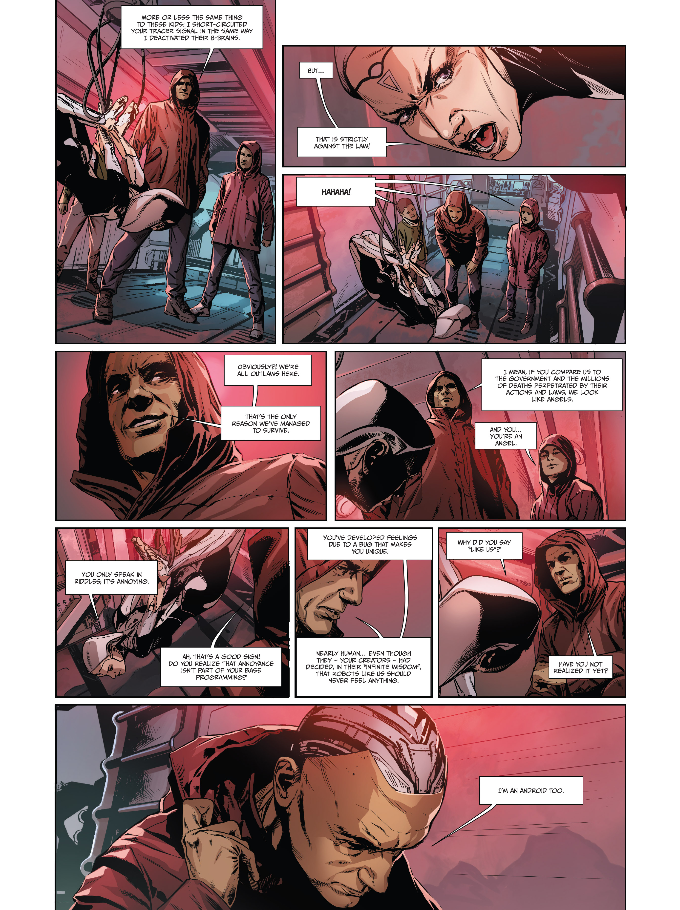 Read online Androïds comic -  Issue #7 - 29