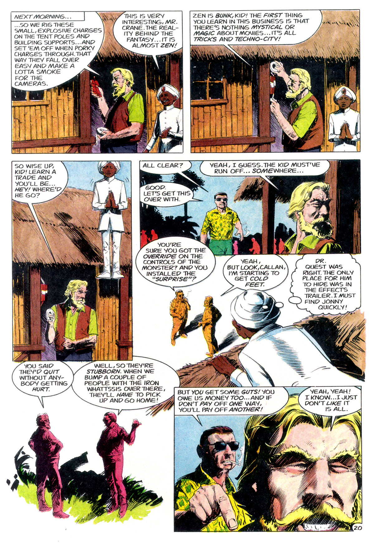 Read online Jonny Quest comic -  Issue #4 - 23