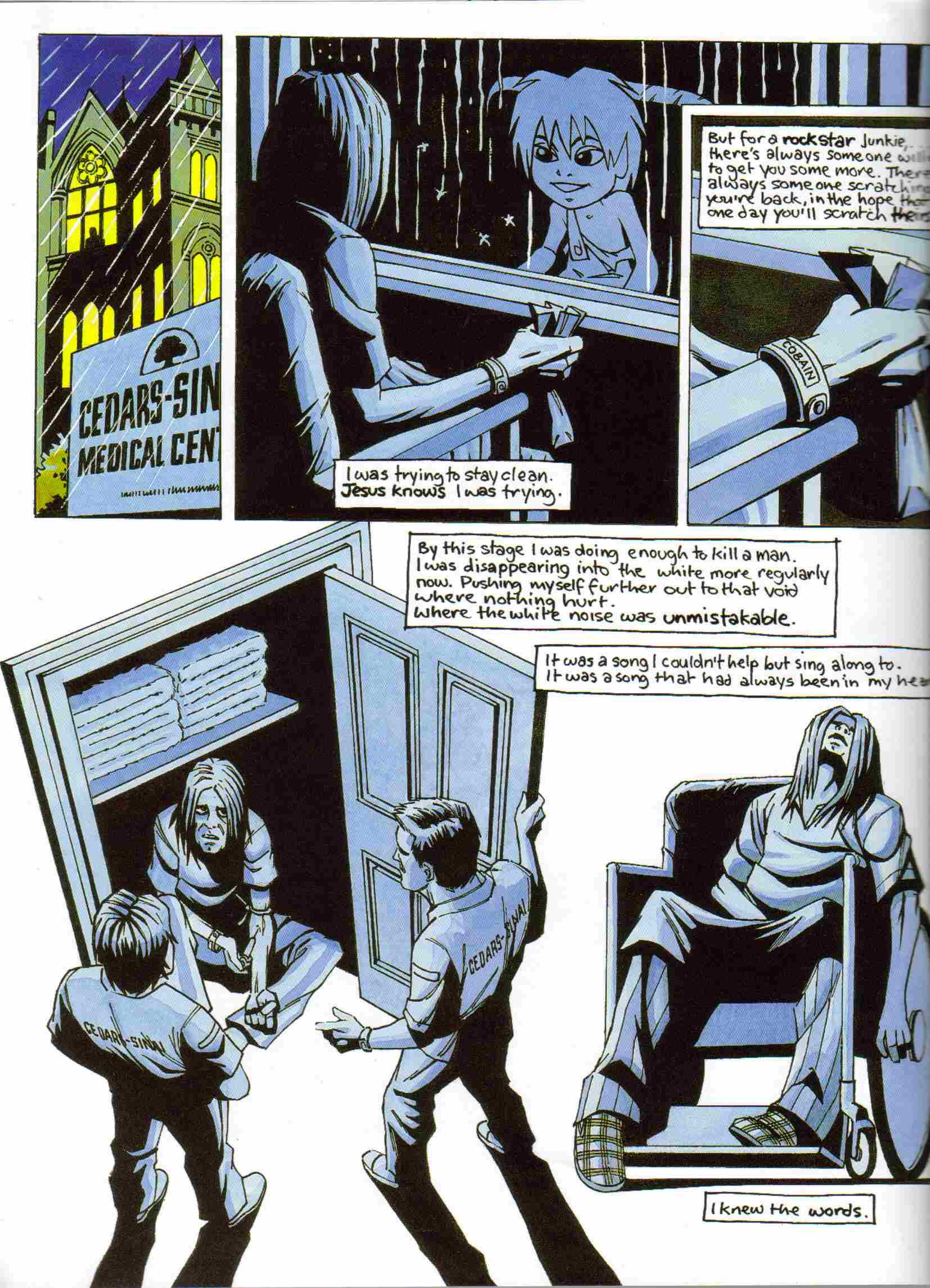 Read online GodSpeed: The Kurt Cobain Graphic comic -  Issue # TPB - 71