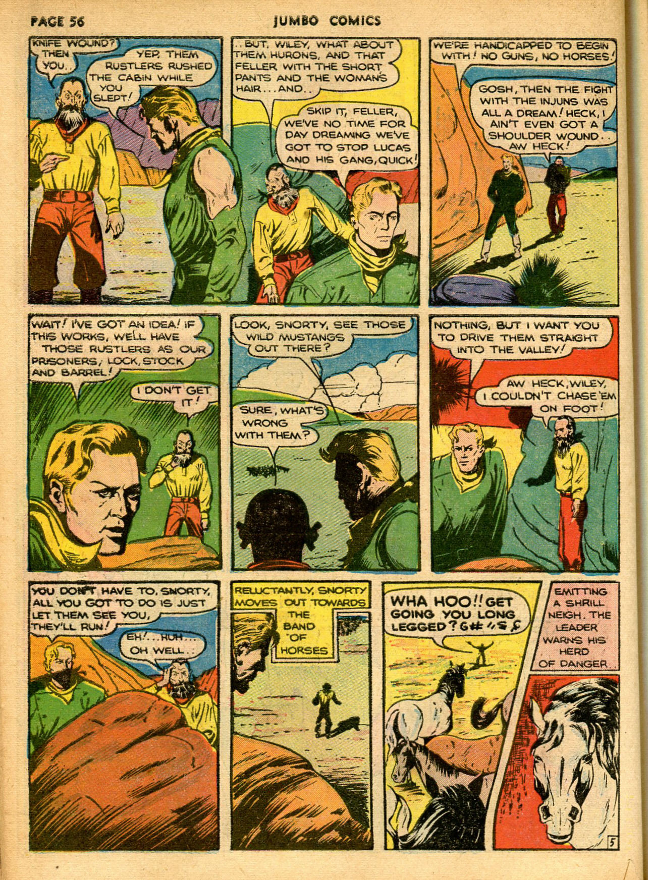 Read online Jumbo Comics comic -  Issue #21 - 58