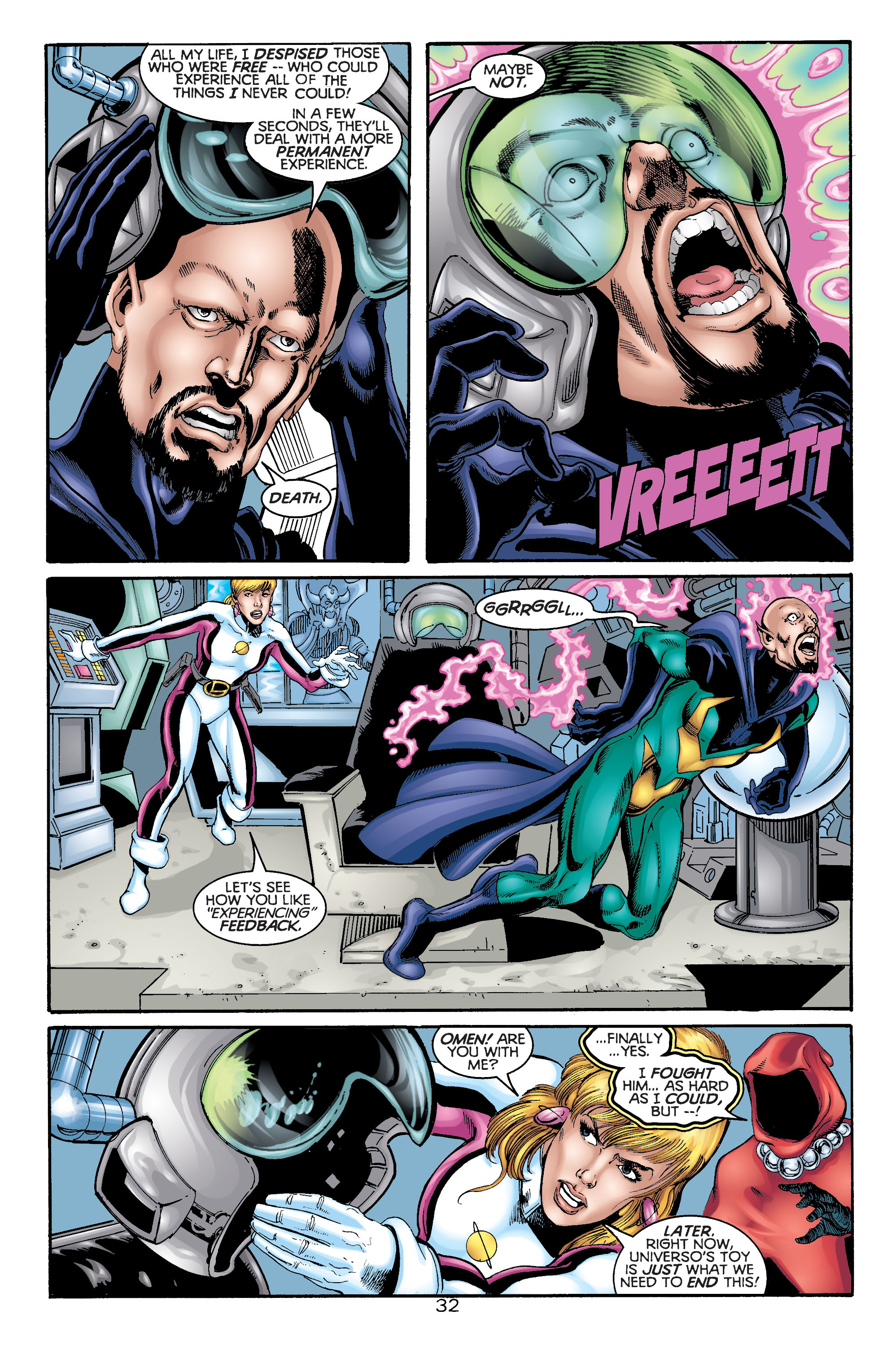 Read online Titans/Legion of Super-Heroes: Universe Ablaze comic -  Issue #4 - 34