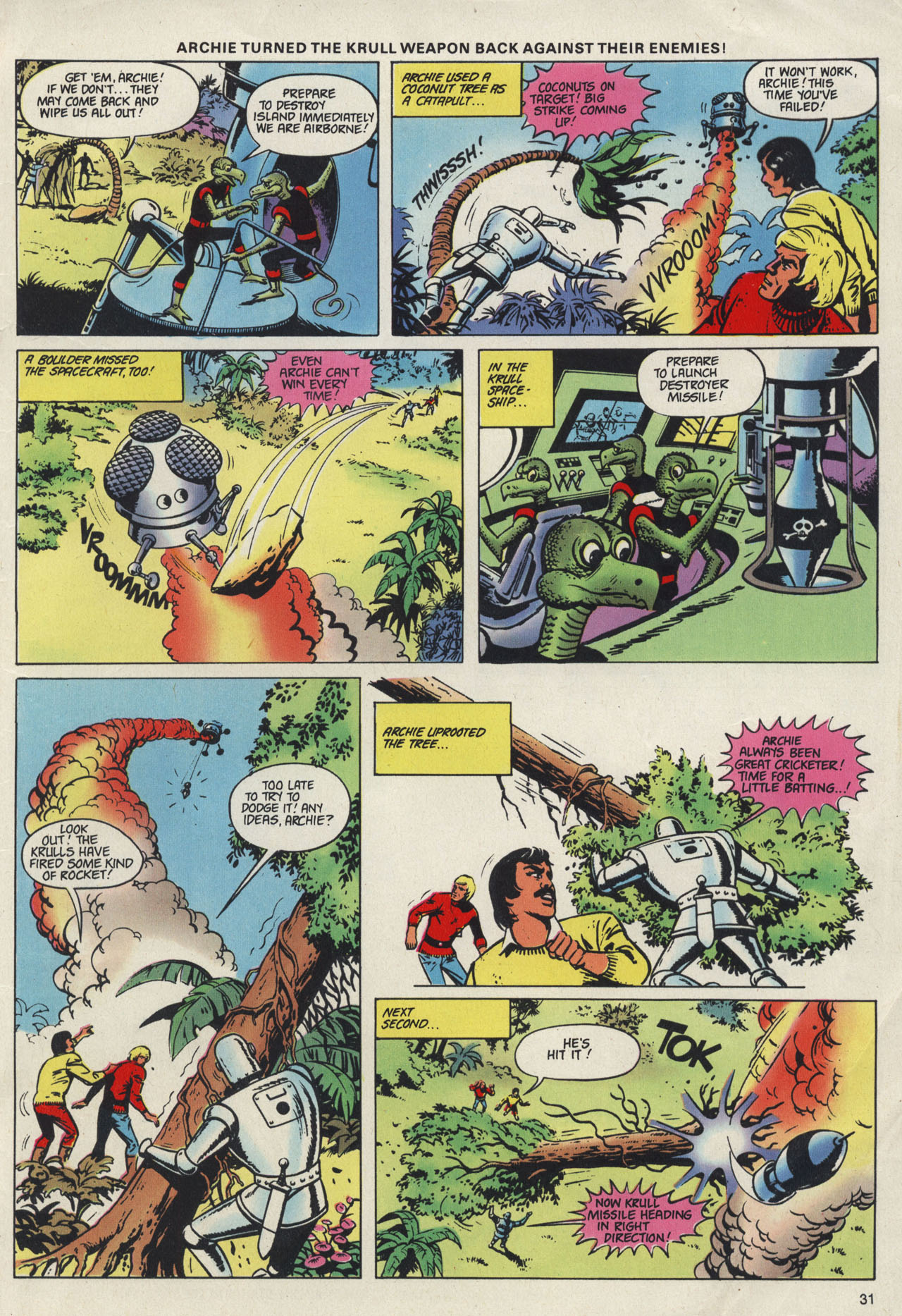Read online Vulcan comic -  Issue #8 - 31