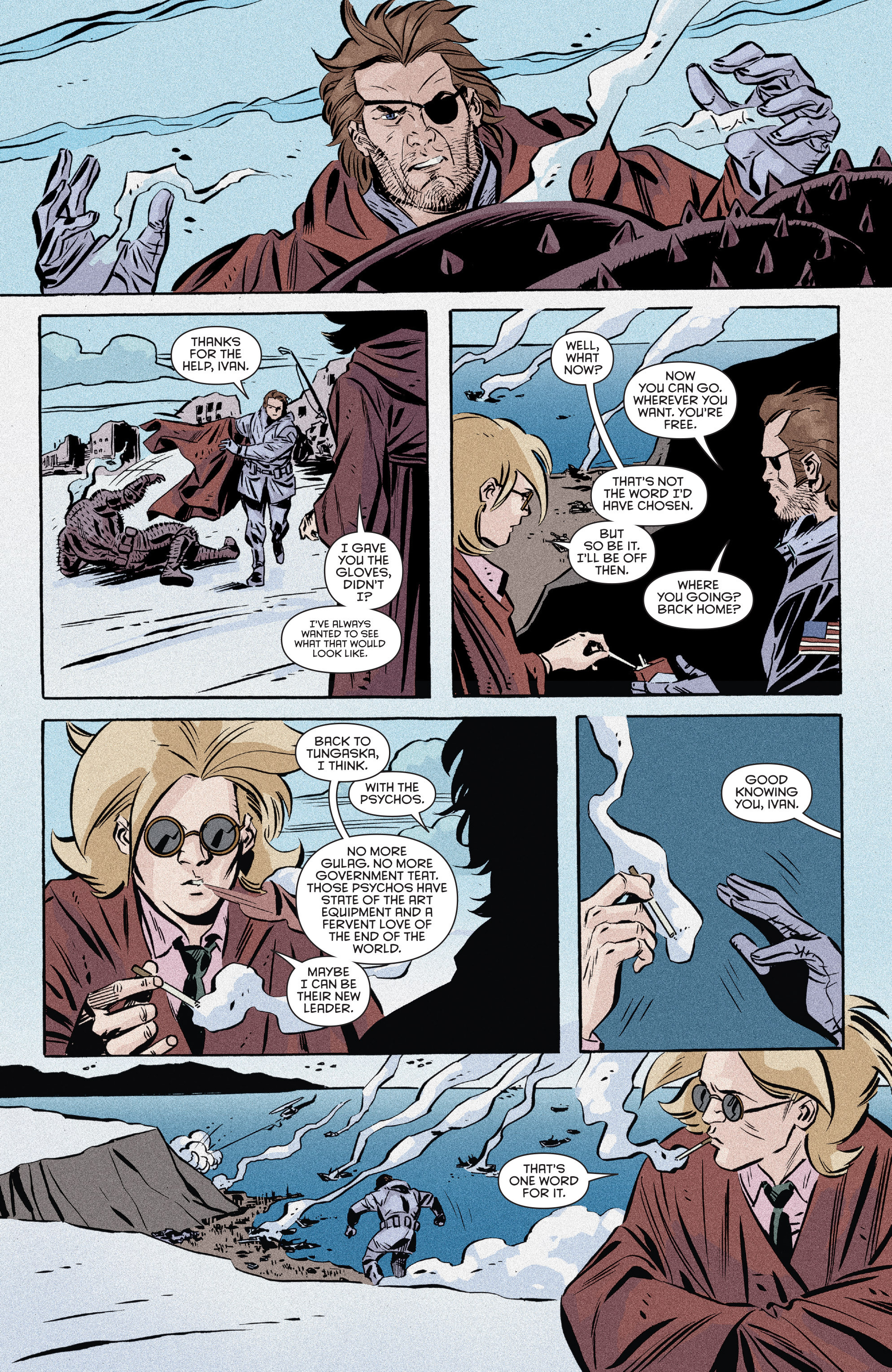 Read online Escape from New York comic -  Issue #8 - 19