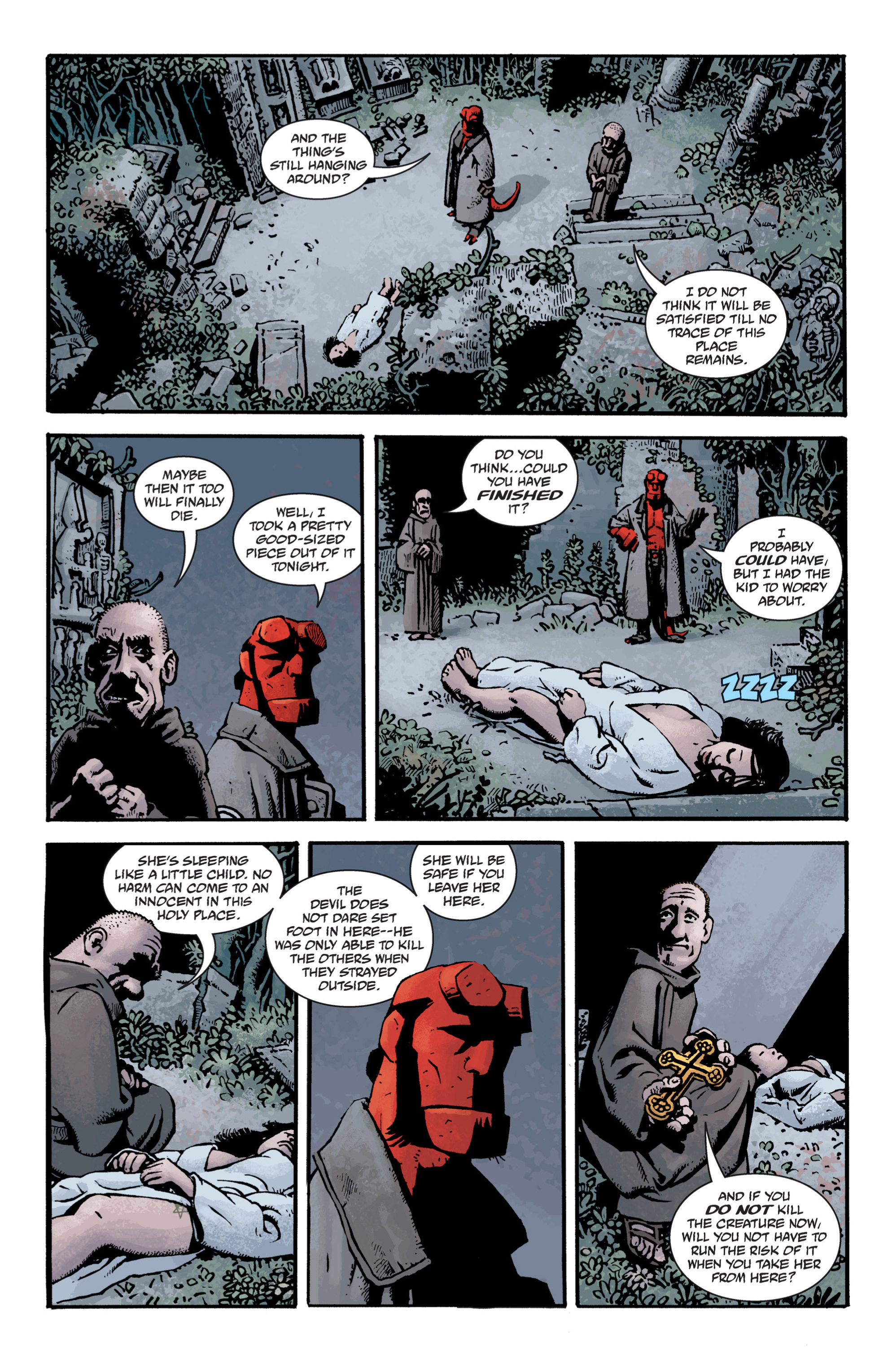 Read online Hellboy comic -  Issue #11 - 132
