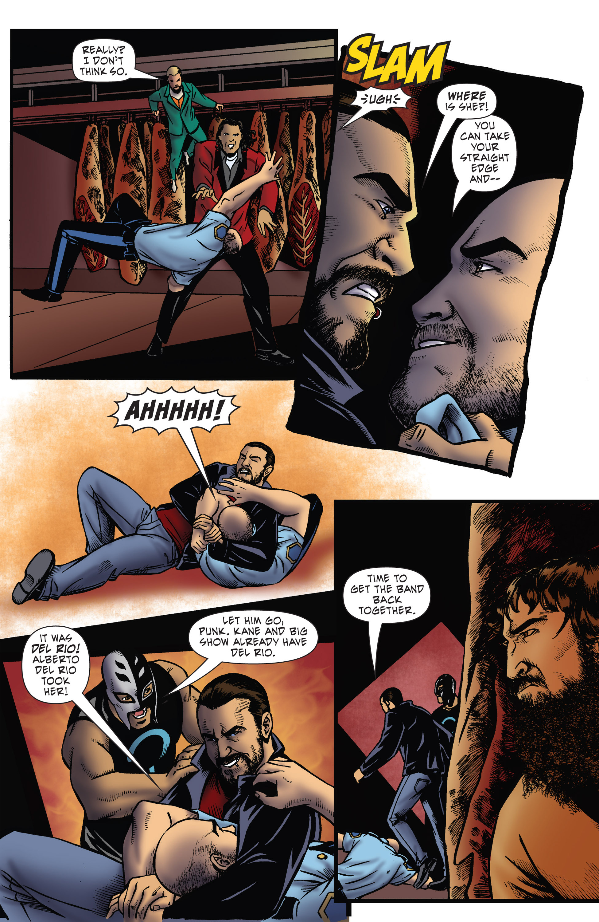 Read online WWE Superstars comic -  Issue #3 - 8