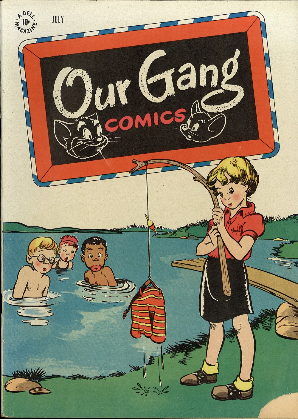 Read online Our Gang Comics comic -  Issue #24 - 1