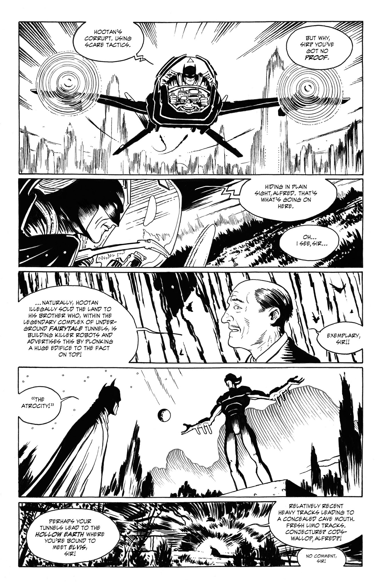 Read online Batman Black and White (2013) comic -  Issue #6 - 24