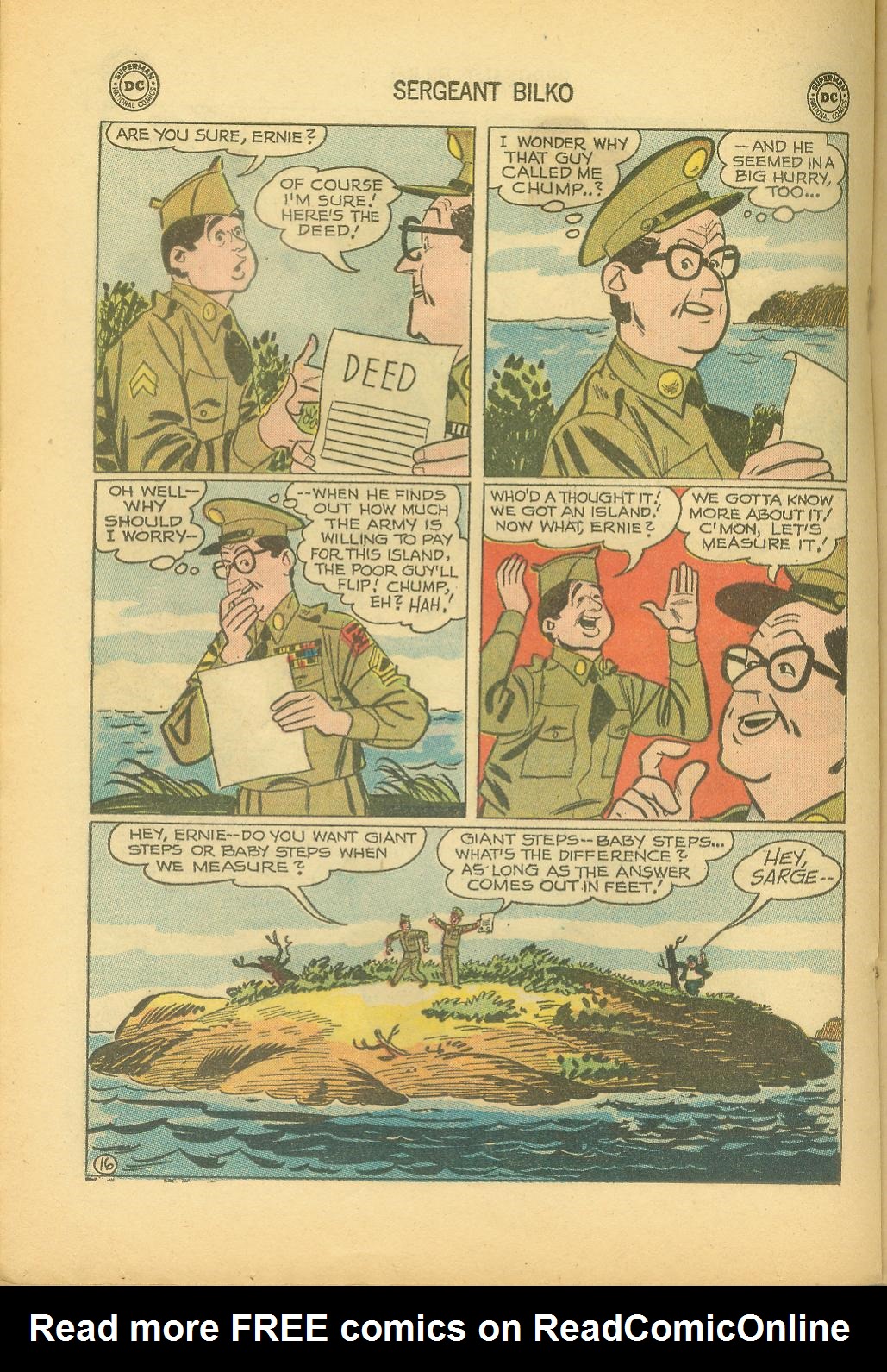 Read online Sergeant Bilko comic -  Issue #13 - 20
