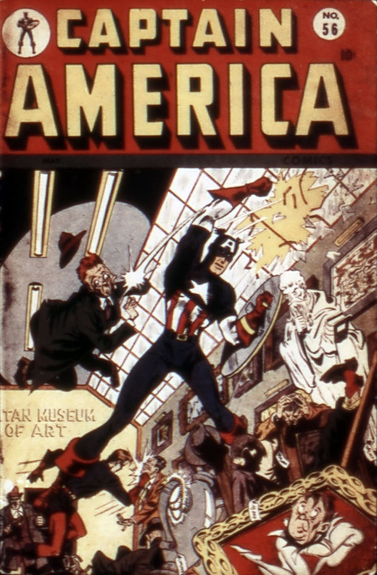 Read online Captain America Comics comic -  Issue #56 - 1
