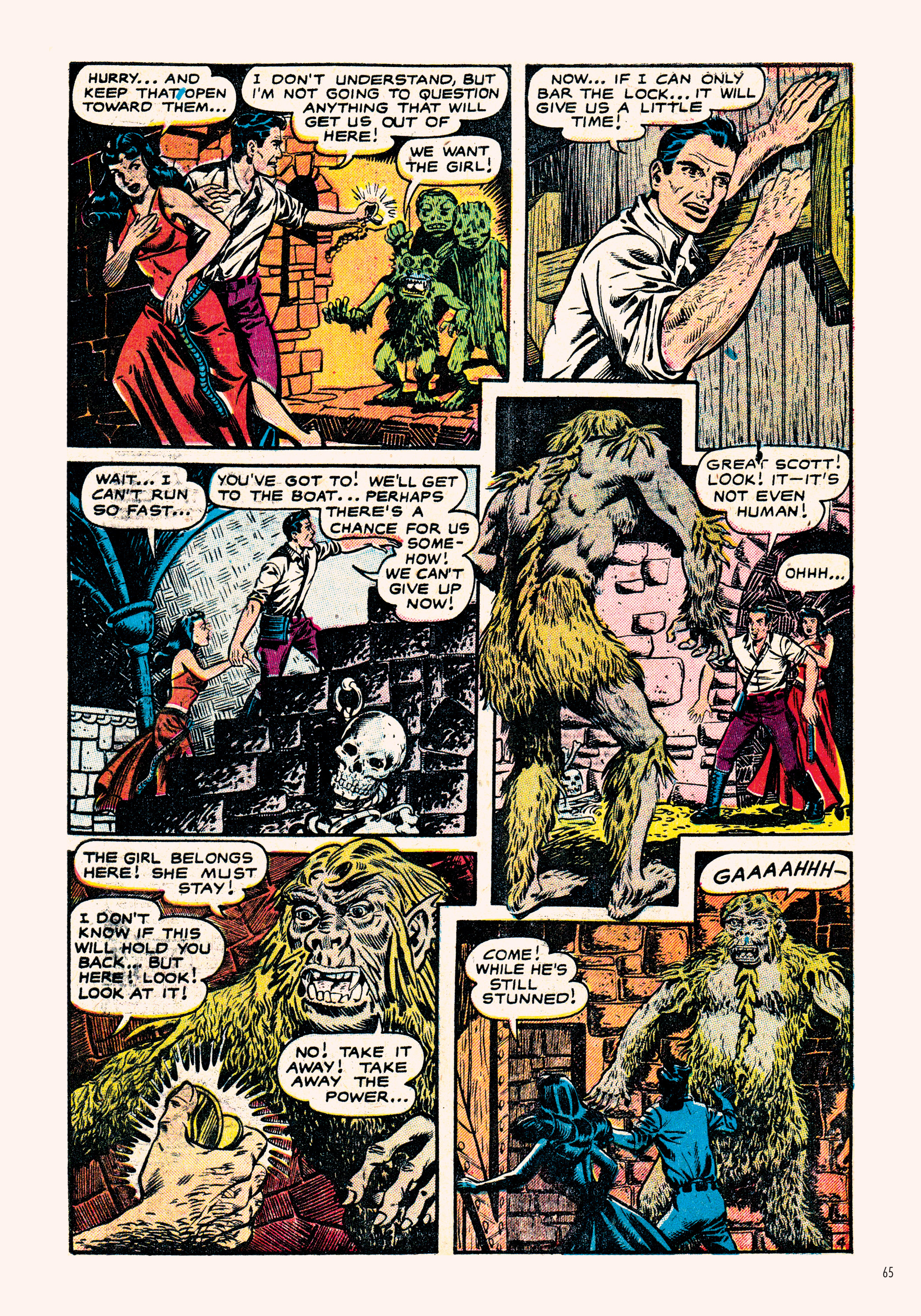 Read online Classic Monsters of Pre-Code Horror Comics: Swamp Monsters comic -  Issue # TPB - 65