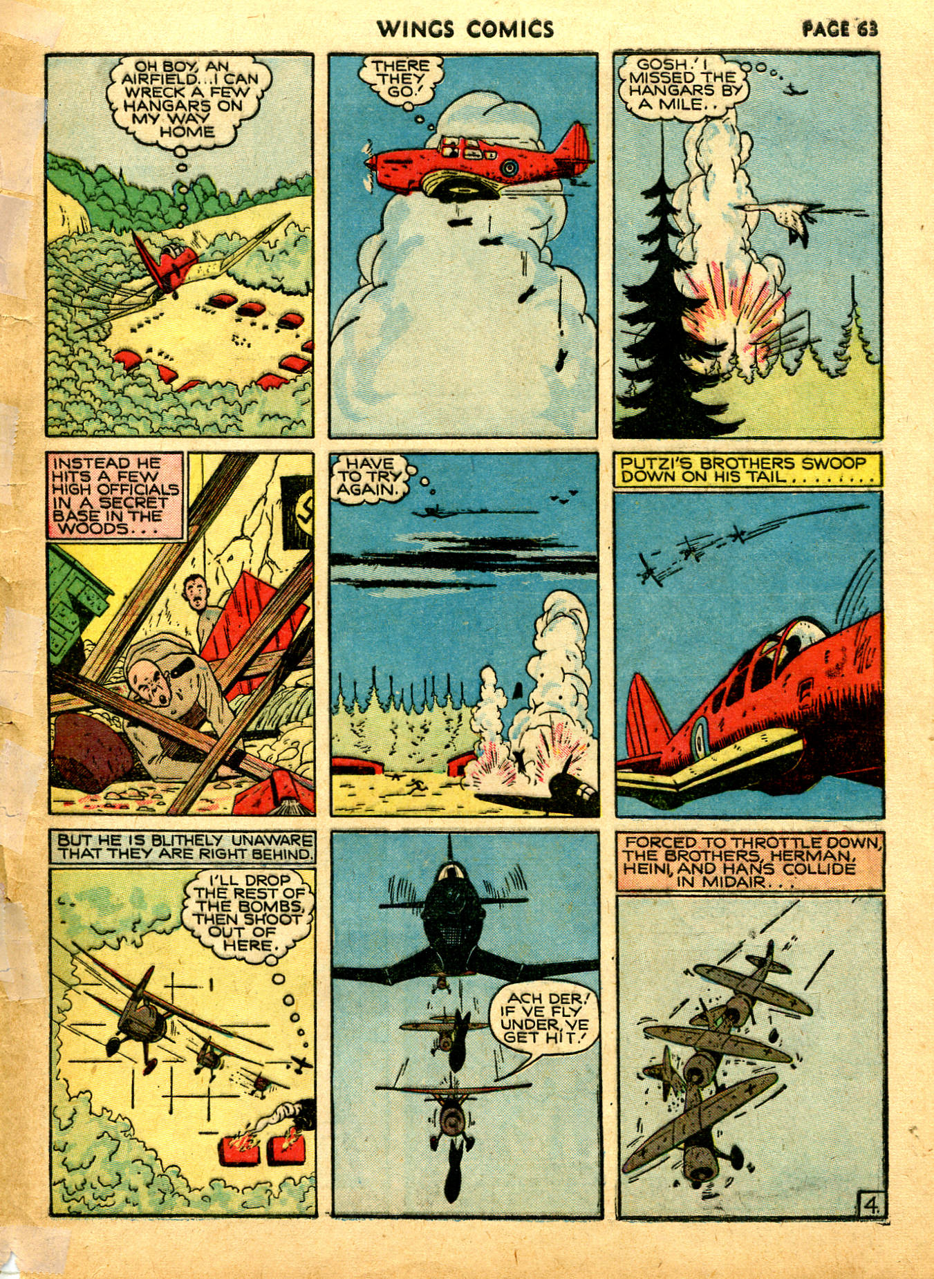 Read online Wings Comics comic -  Issue #6 - 65