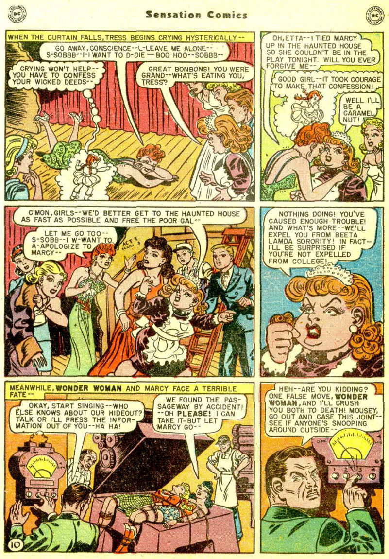 Read online Sensation (Mystery) Comics comic -  Issue #77 - 12