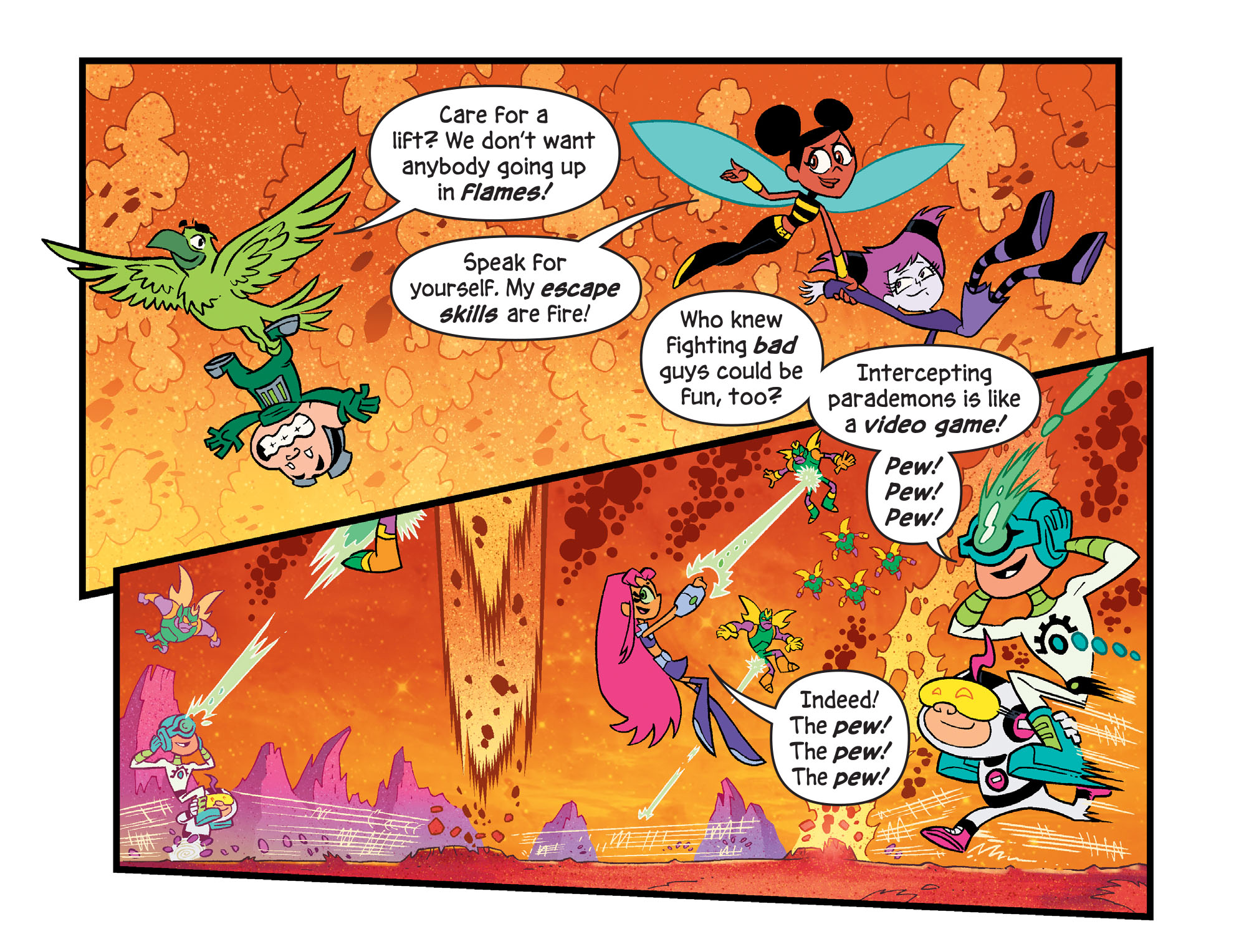 Read online Teen Titans Go! To Camp comic -  Issue #13 - 27