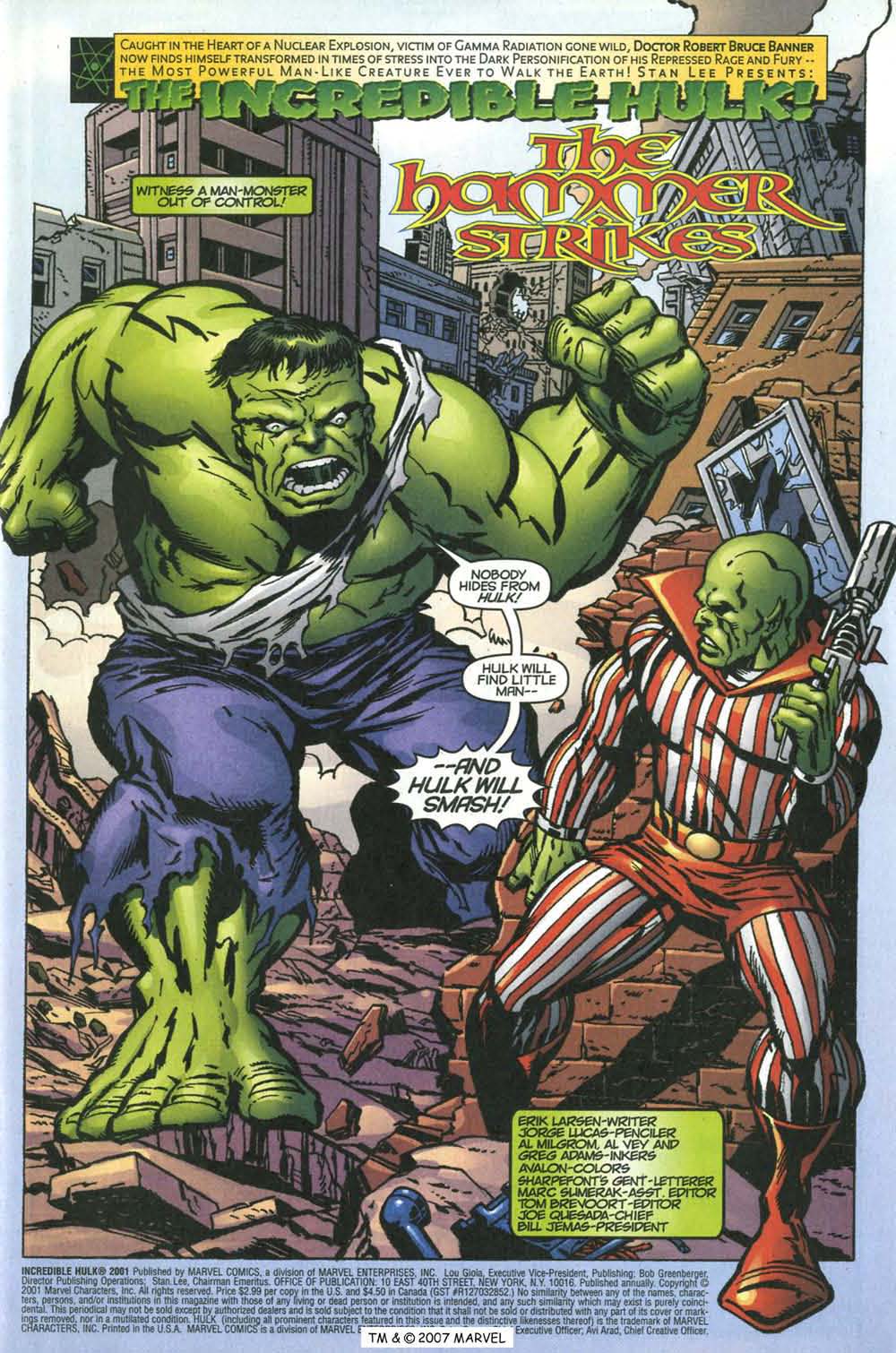 Read online The Incredible Hulk (1968) comic -  Issue # _Annual 2001 - 3