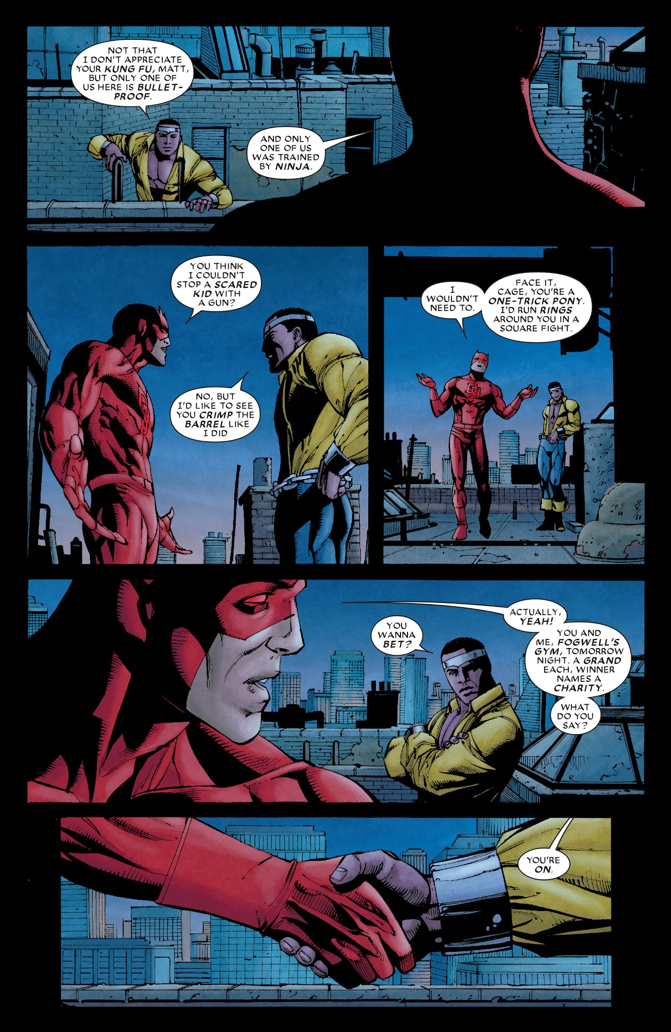 Read online Daredevil: Cage Match comic -  Issue # Full - 6
