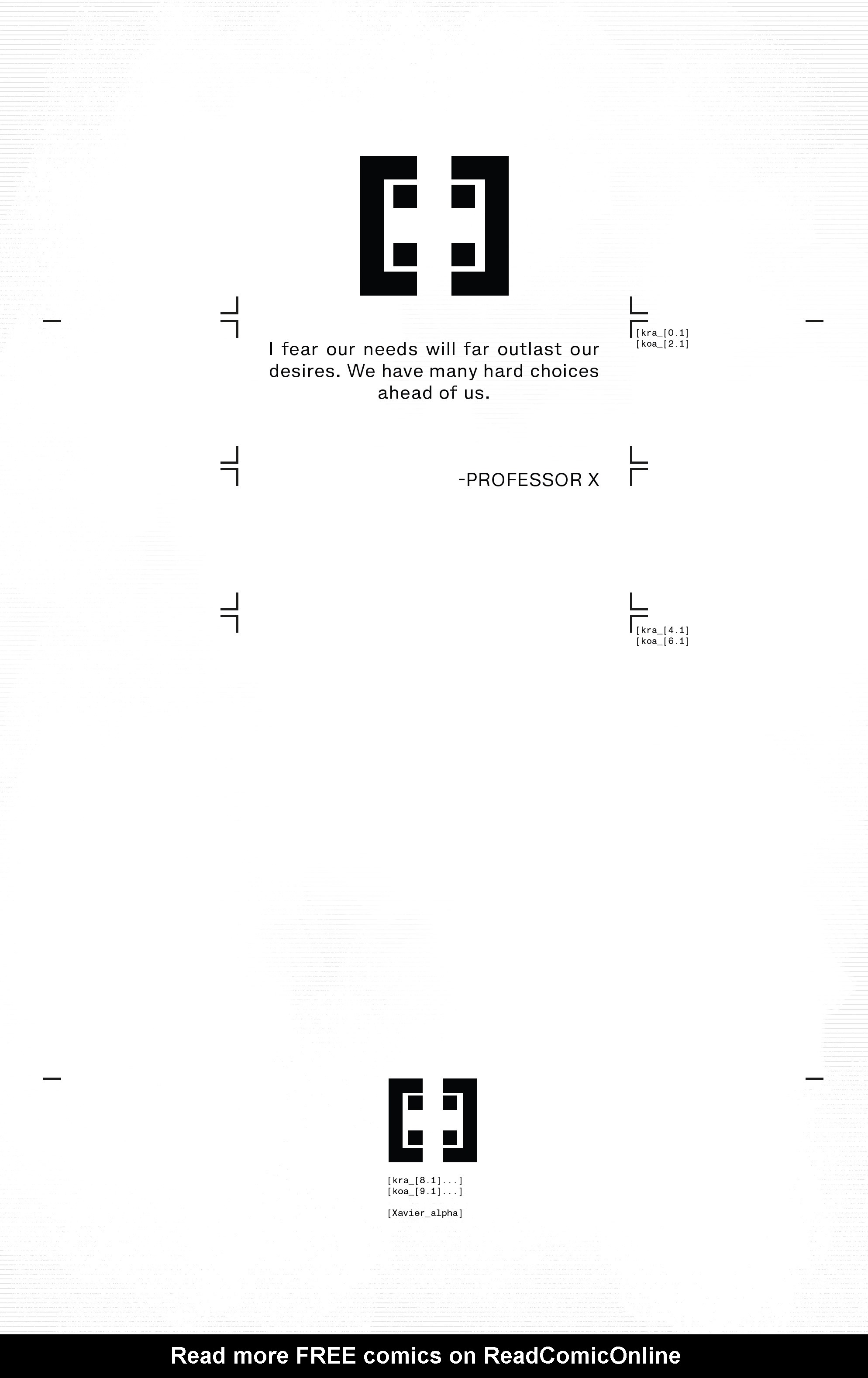 Read online Powers of X comic -  Issue #4 - 2