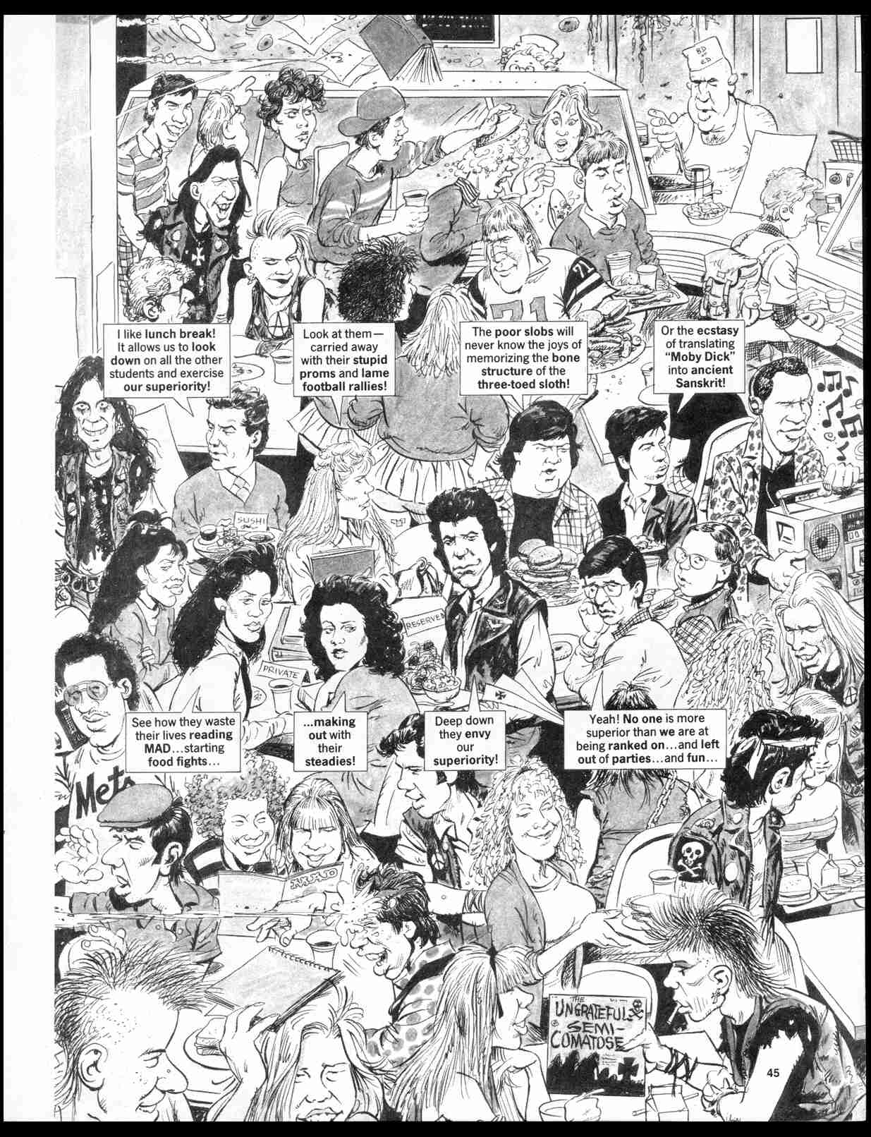 Read online MAD comic -  Issue #275 - 47