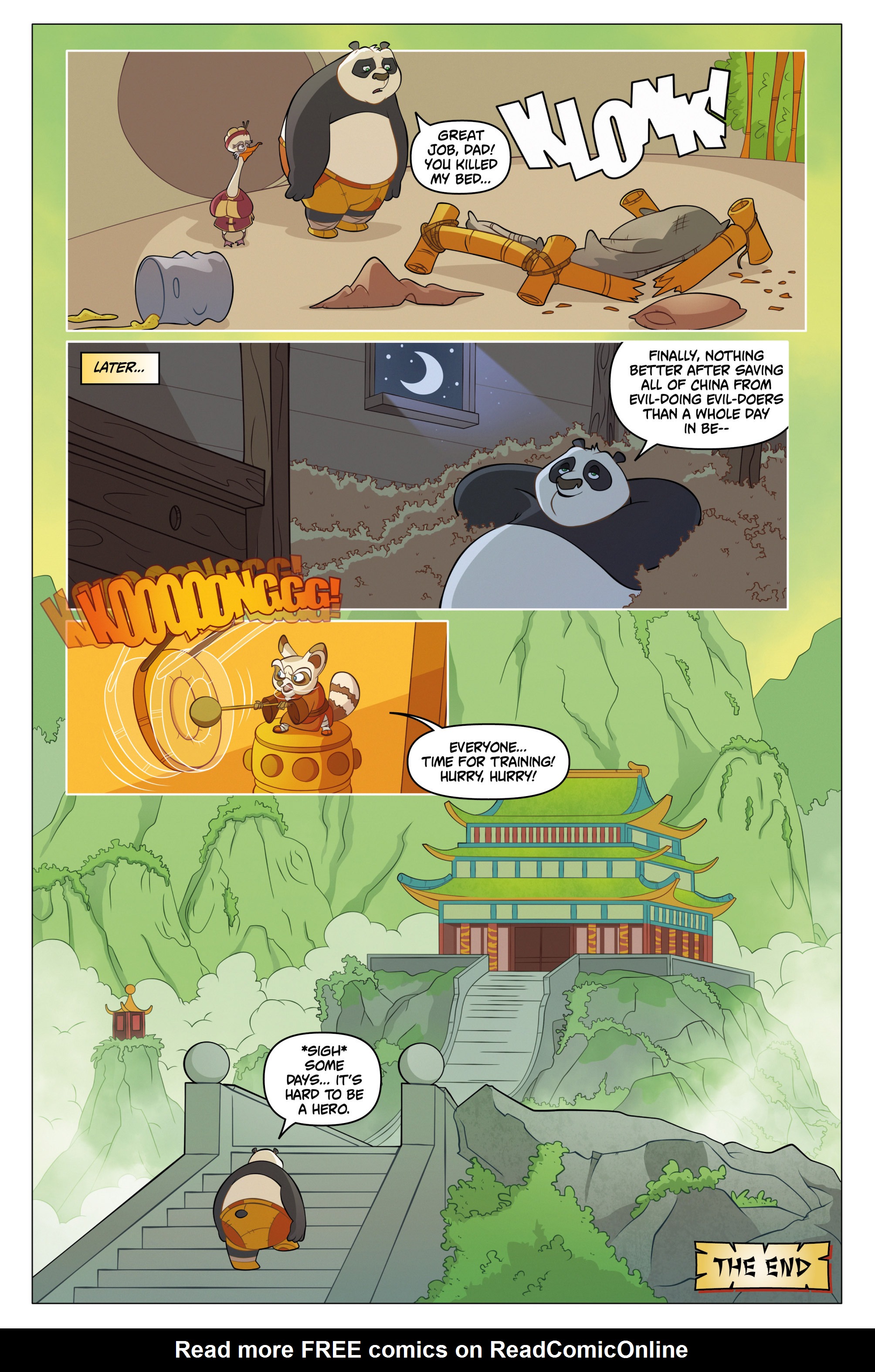 Read online DreamWorks Kung Fu Panda comic -  Issue #2 - 28