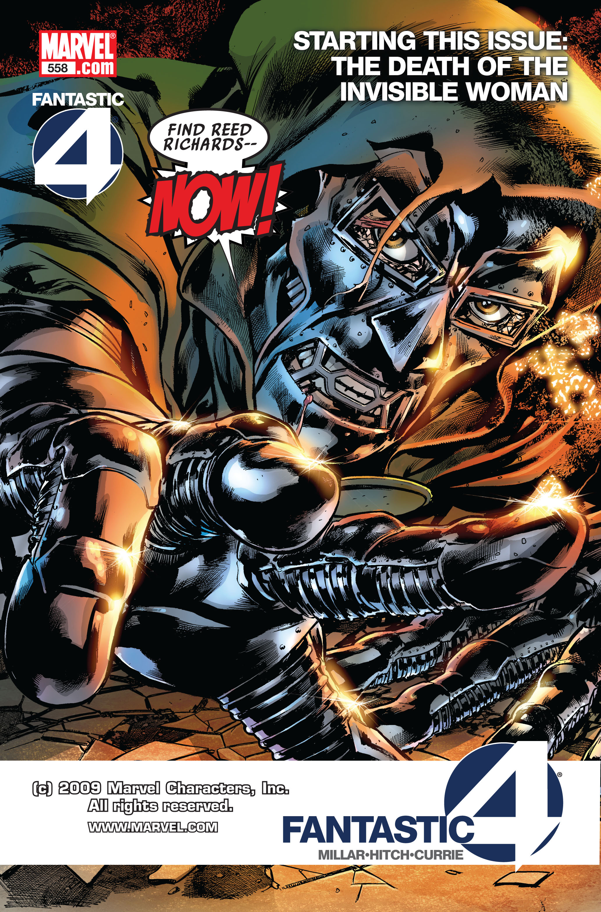 Read online Fantastic Four (1961) comic -  Issue #558 - 1