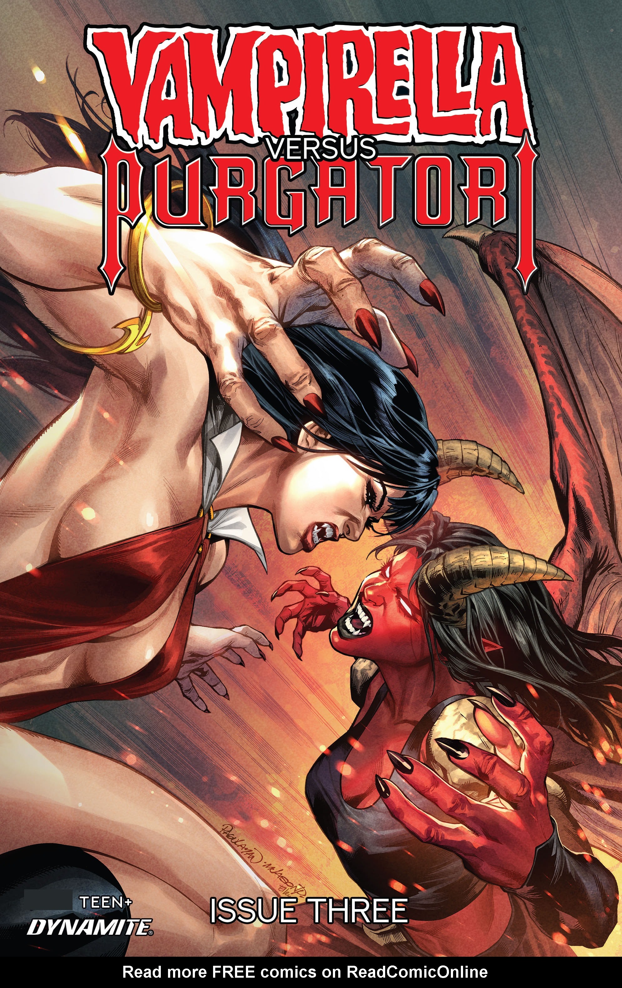 Read online Vampirella VS. Purgatori comic -  Issue #3 - 2