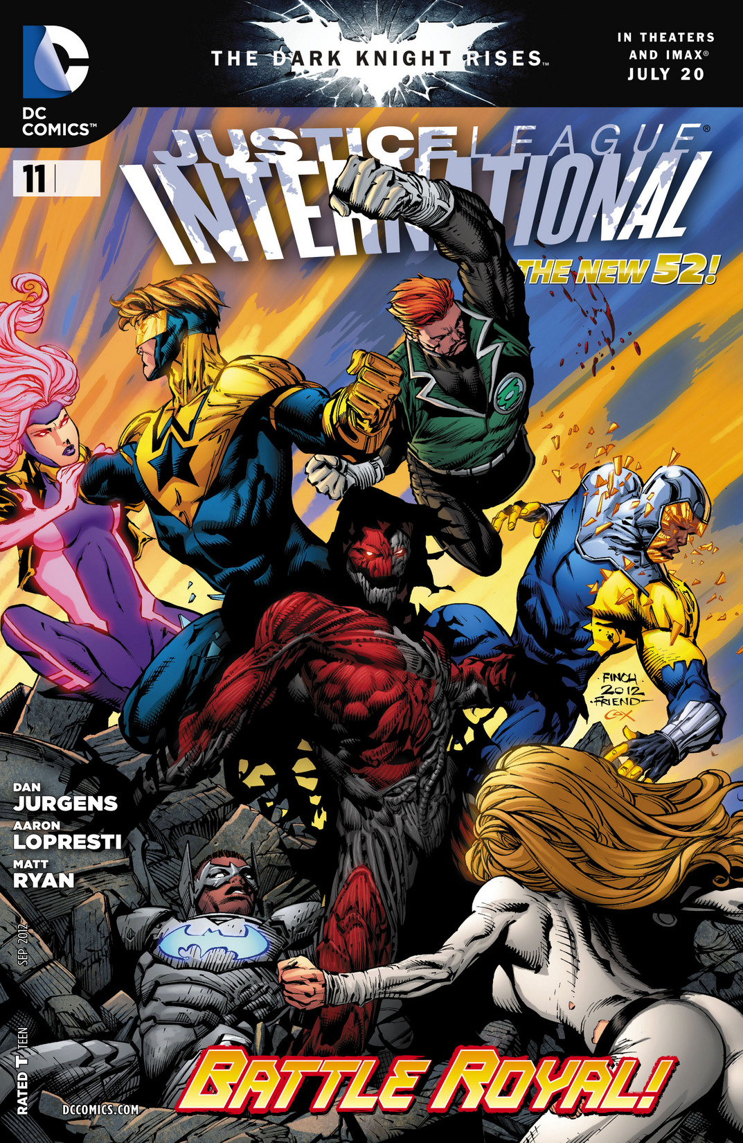 Read online Justice League International (2011) comic -  Issue #11 - 1