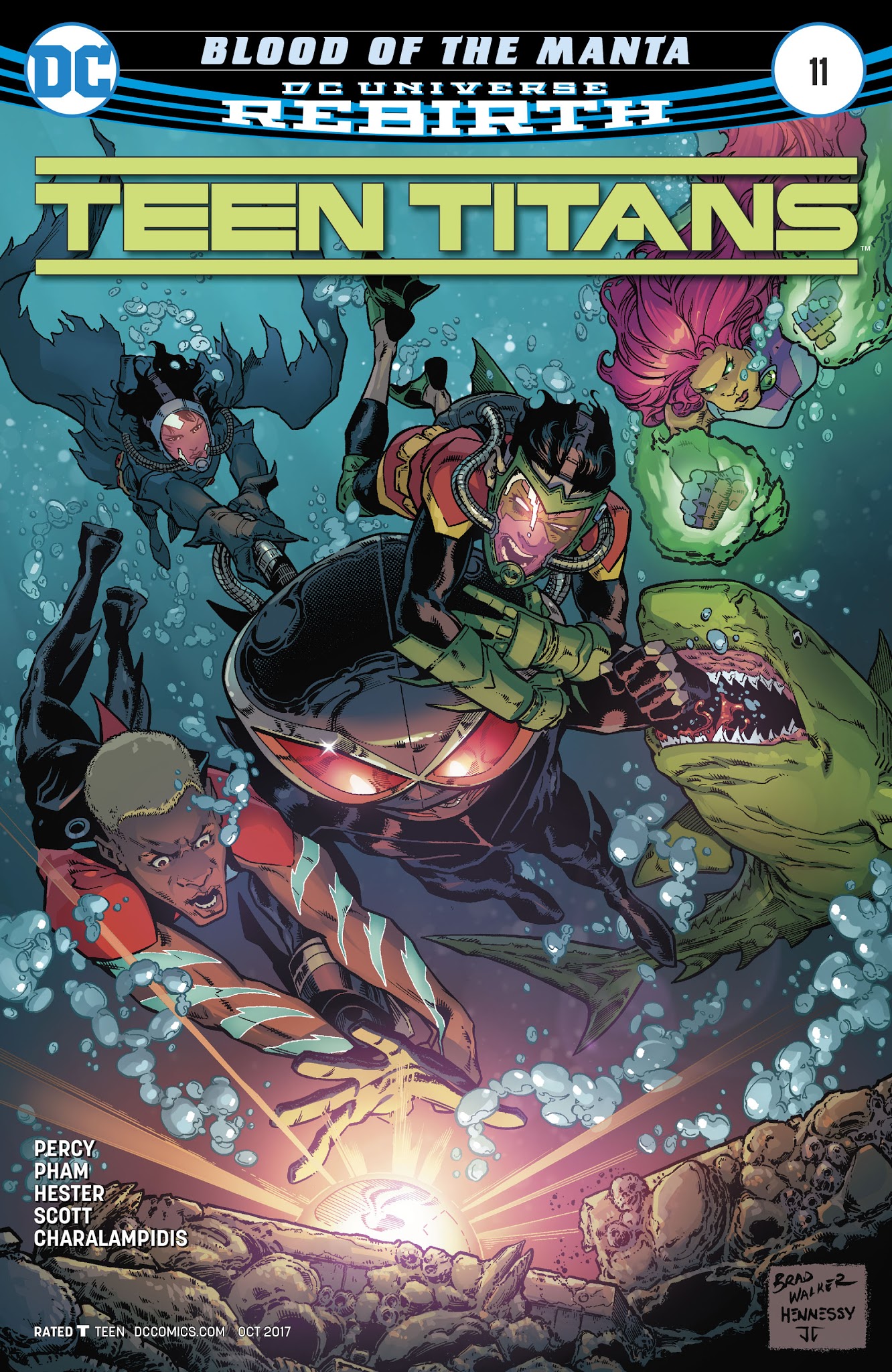 Read online Teen Titans (2016) comic -  Issue #11 - 1