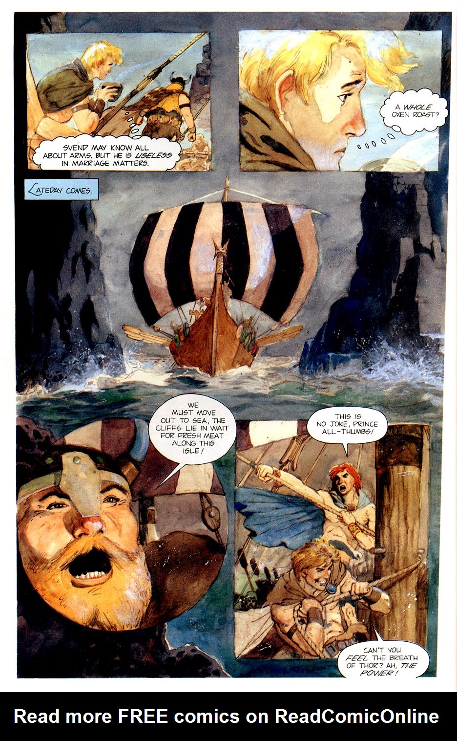 Read online Viking Glory: The Viking Prince comic -  Issue # TPB - 18