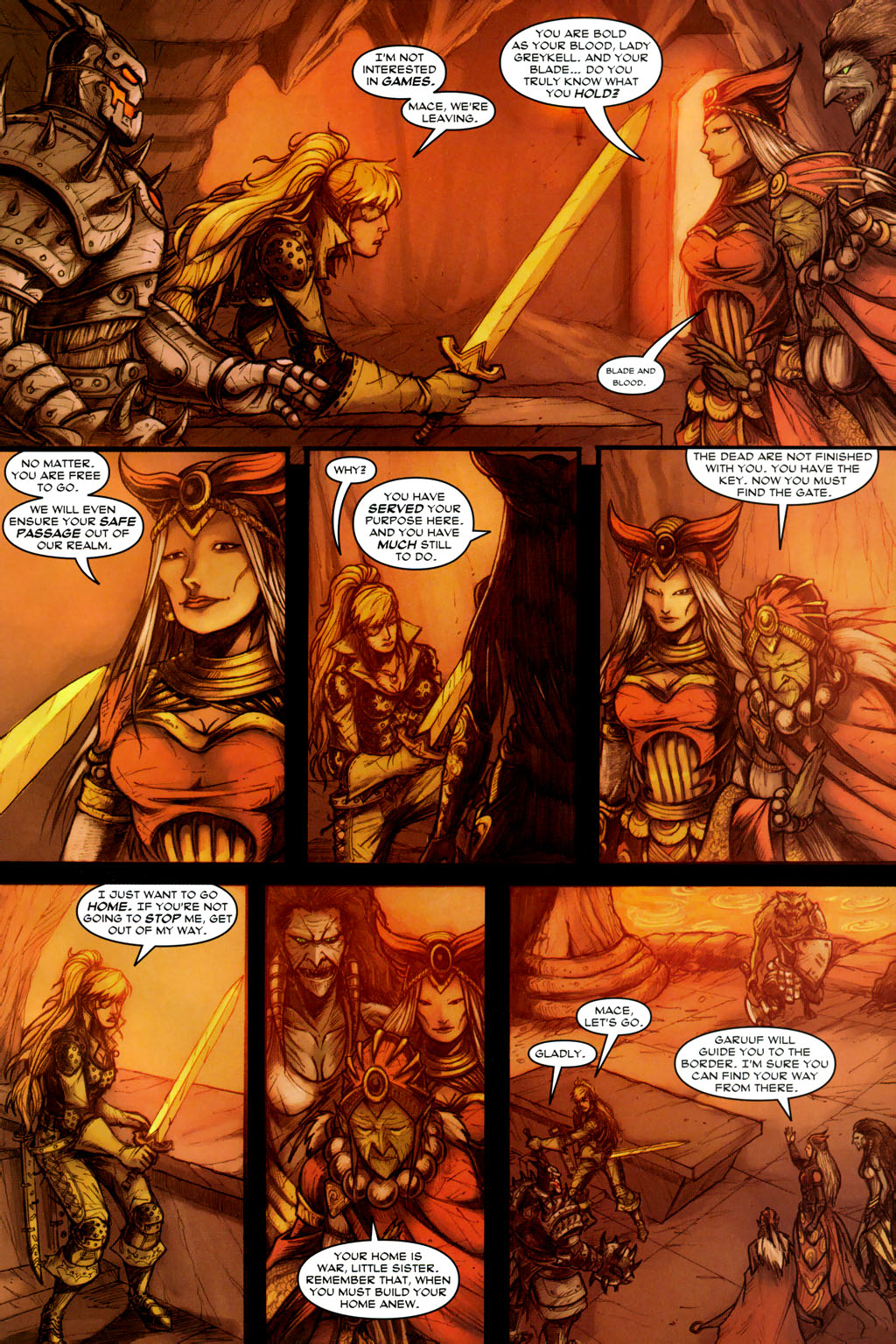 Read online Eberron: Eye Of The Wolf comic -  Issue # Full - 38