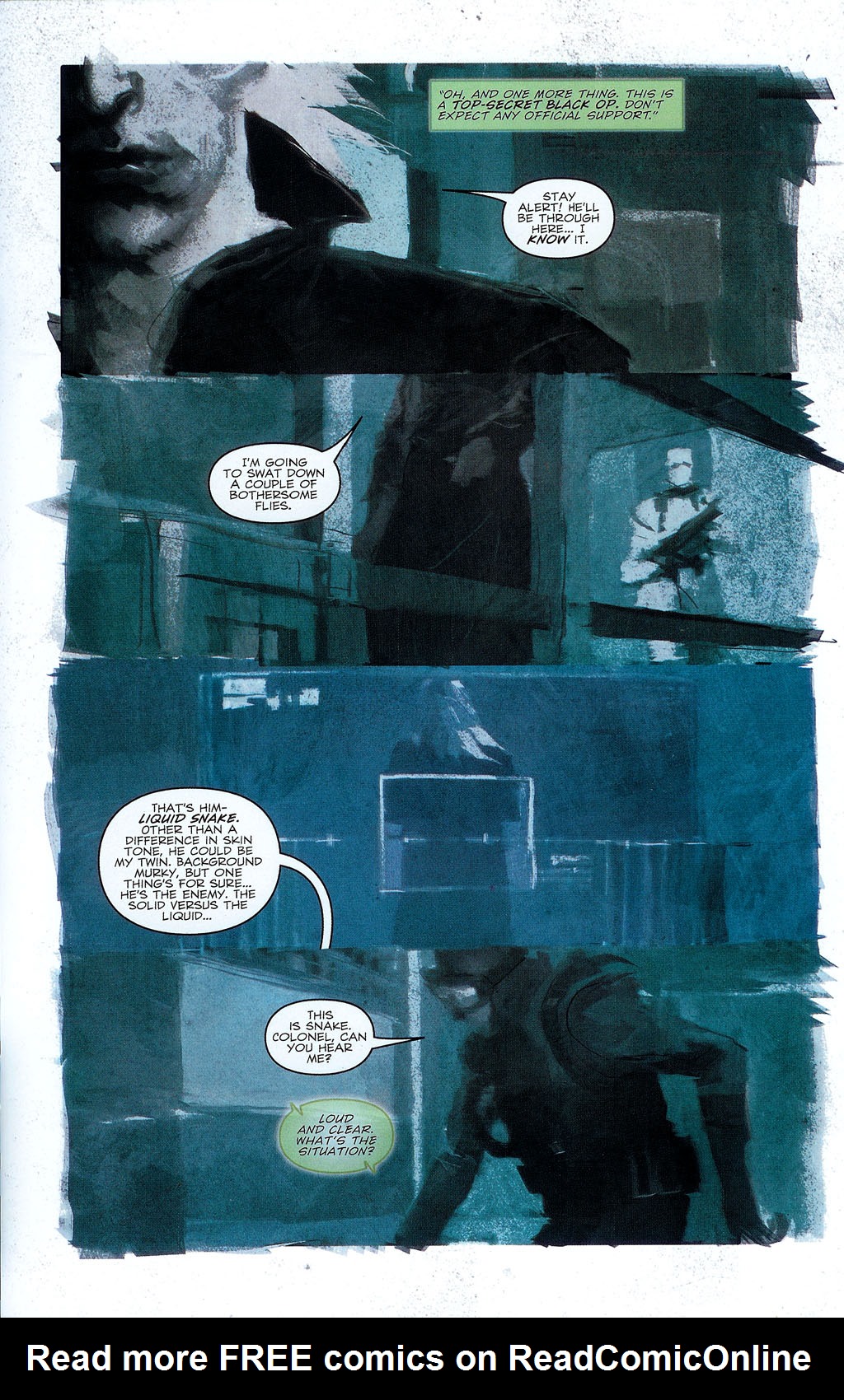 Read online Metal Gear Solid comic -  Issue #1 - 12