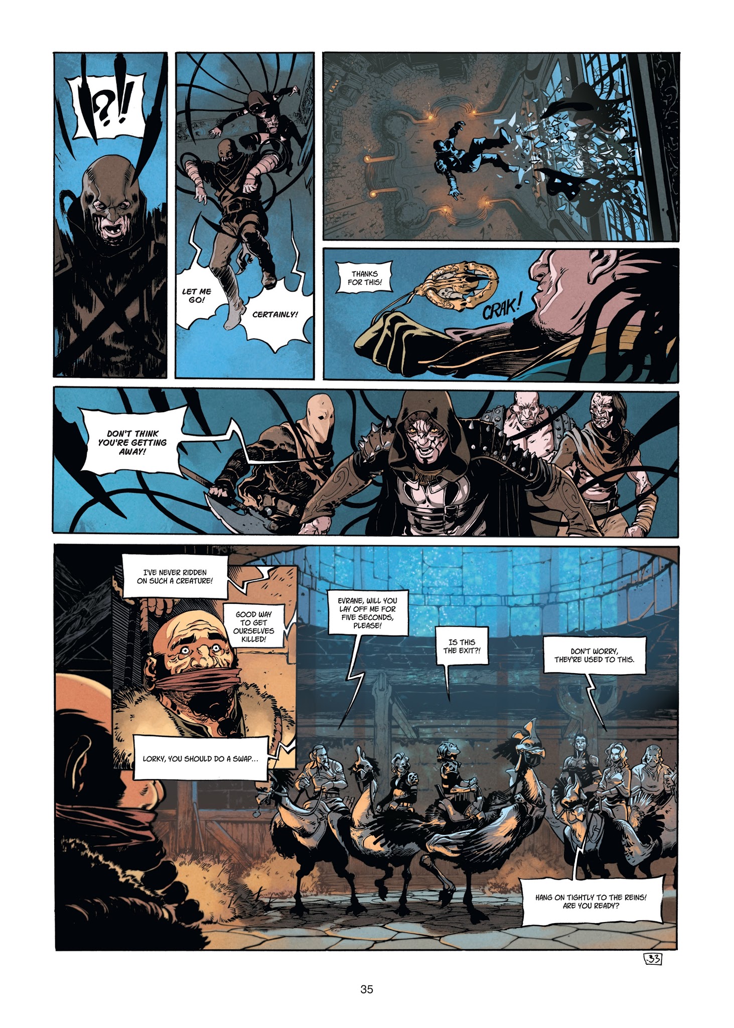 Read online Angor comic -  Issue #5 - 35