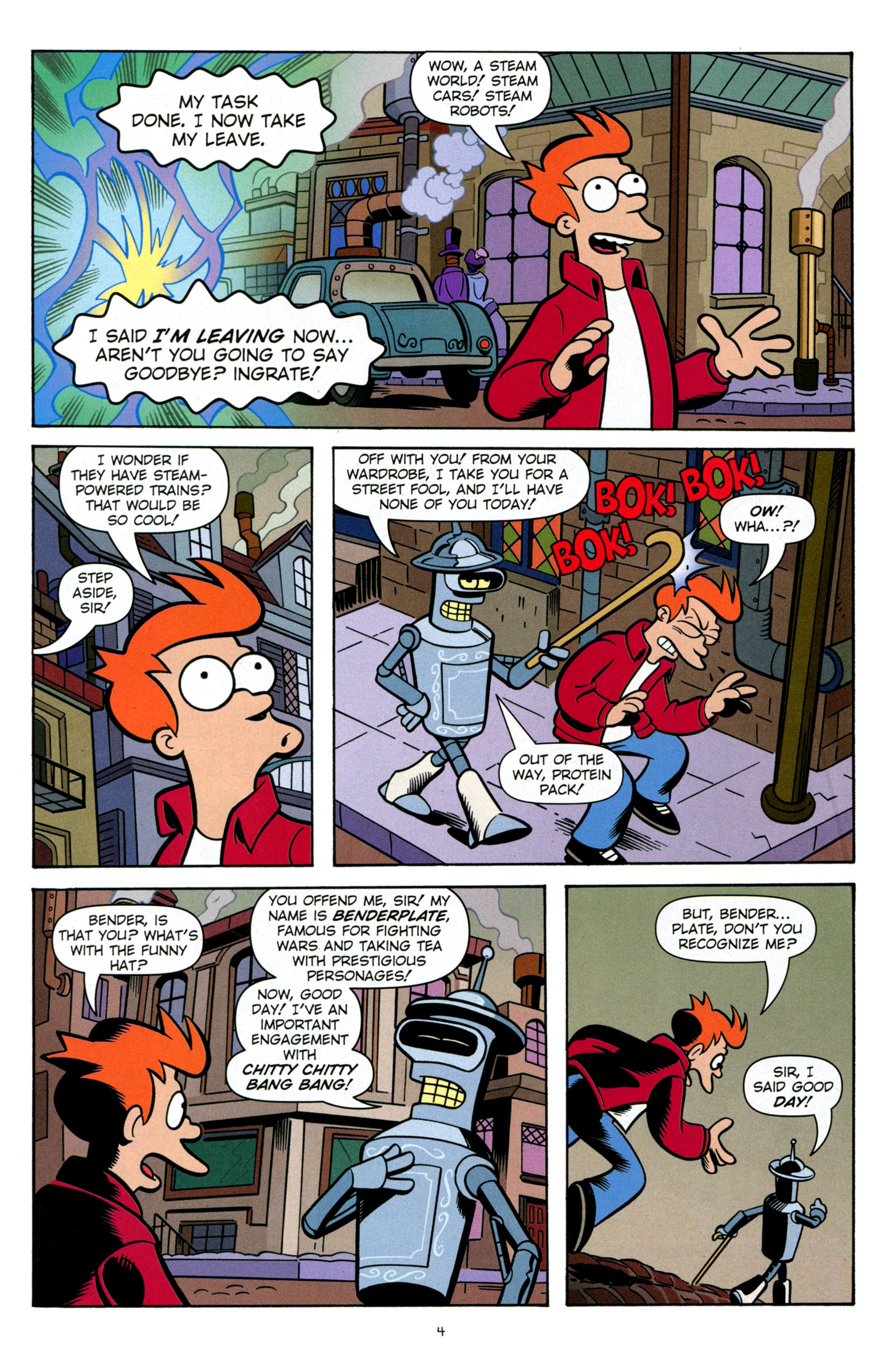 Read online Futurama Comics comic -  Issue #57 - 5