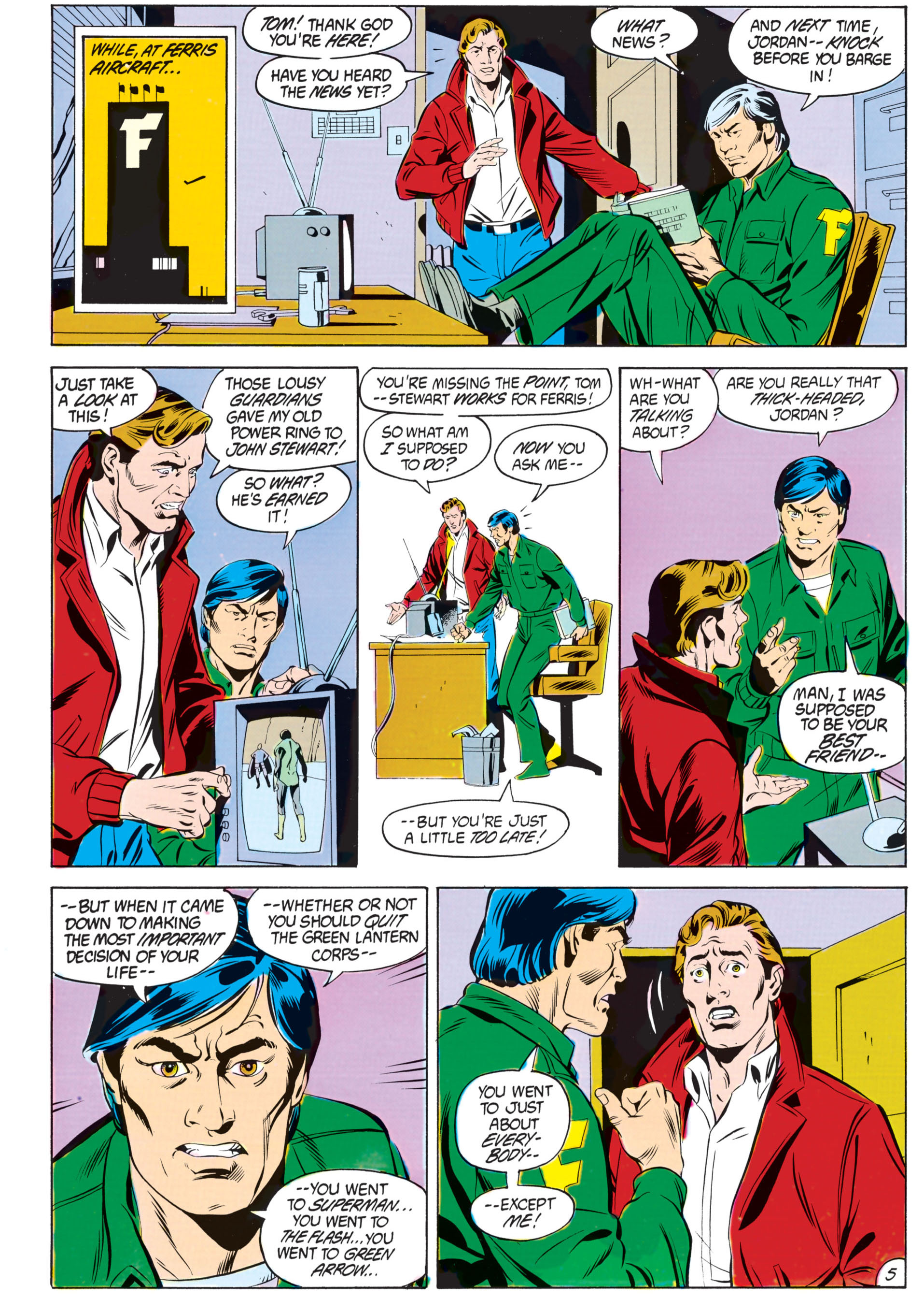 Green Lantern (1960) Issue #183 #186 - English 6