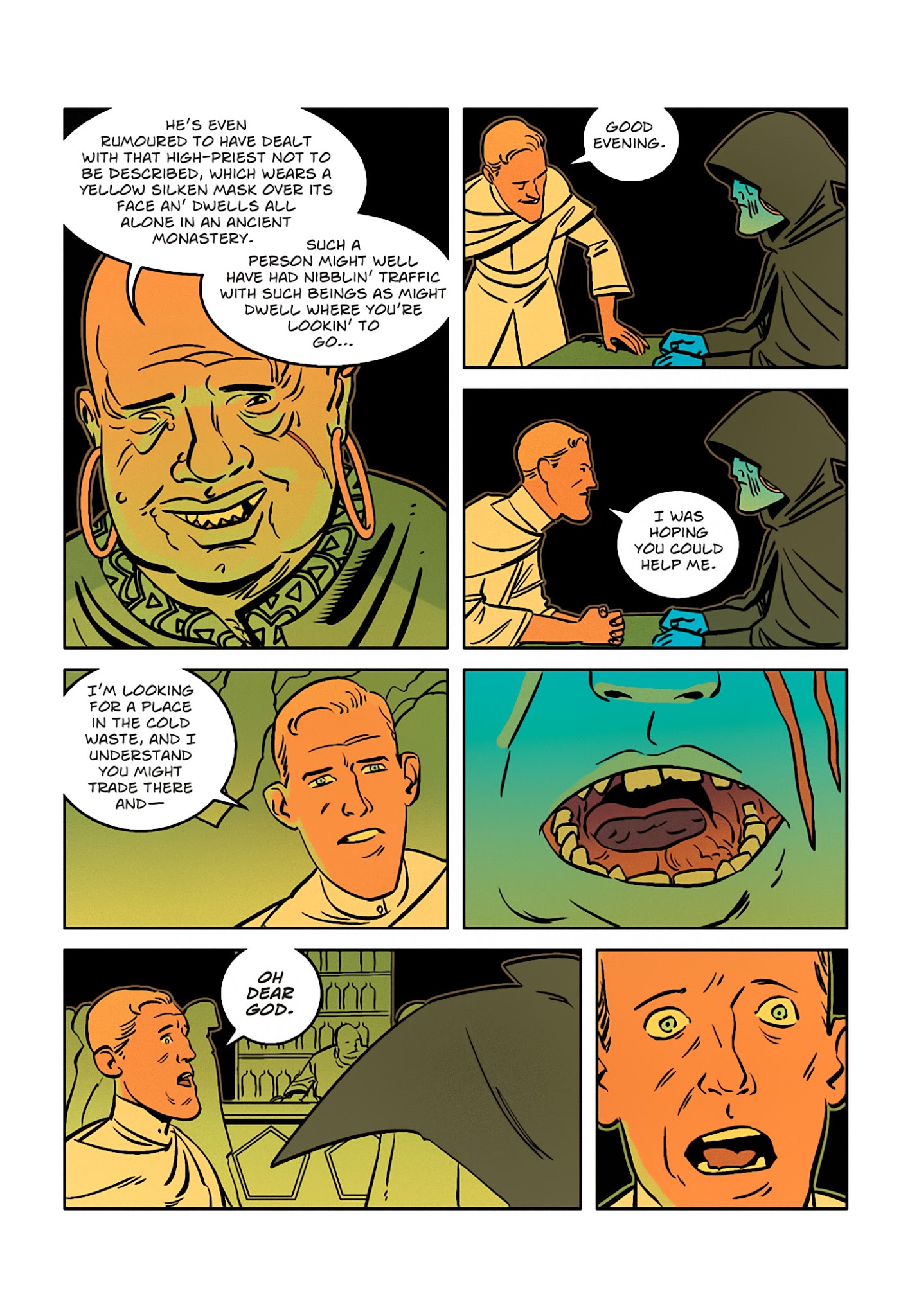 Read online The Dream-Quest of Unknown Kadath comic -  Issue # TPB - 39