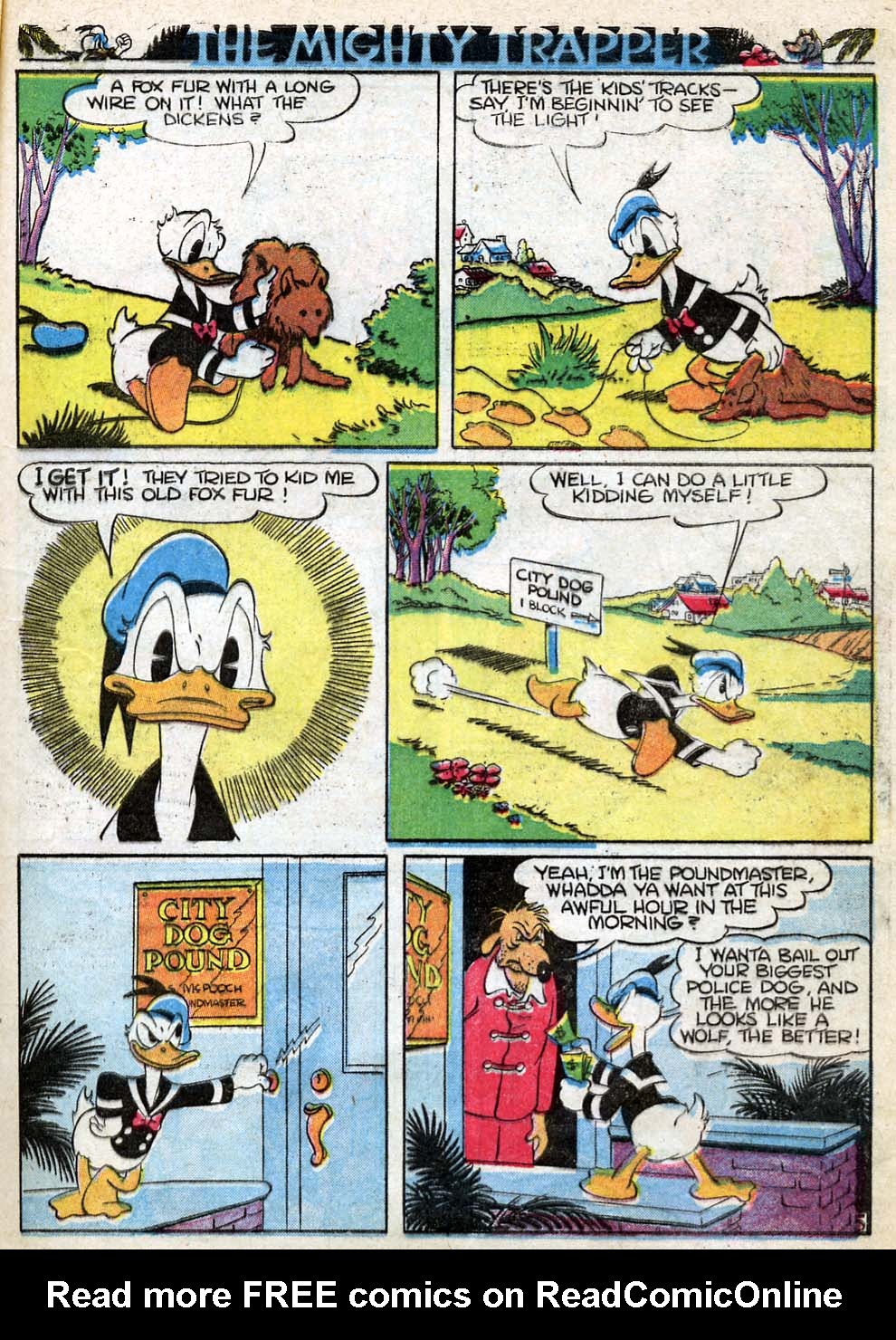 Read online Walt Disney's Comics and Stories comic -  Issue #36 - 7