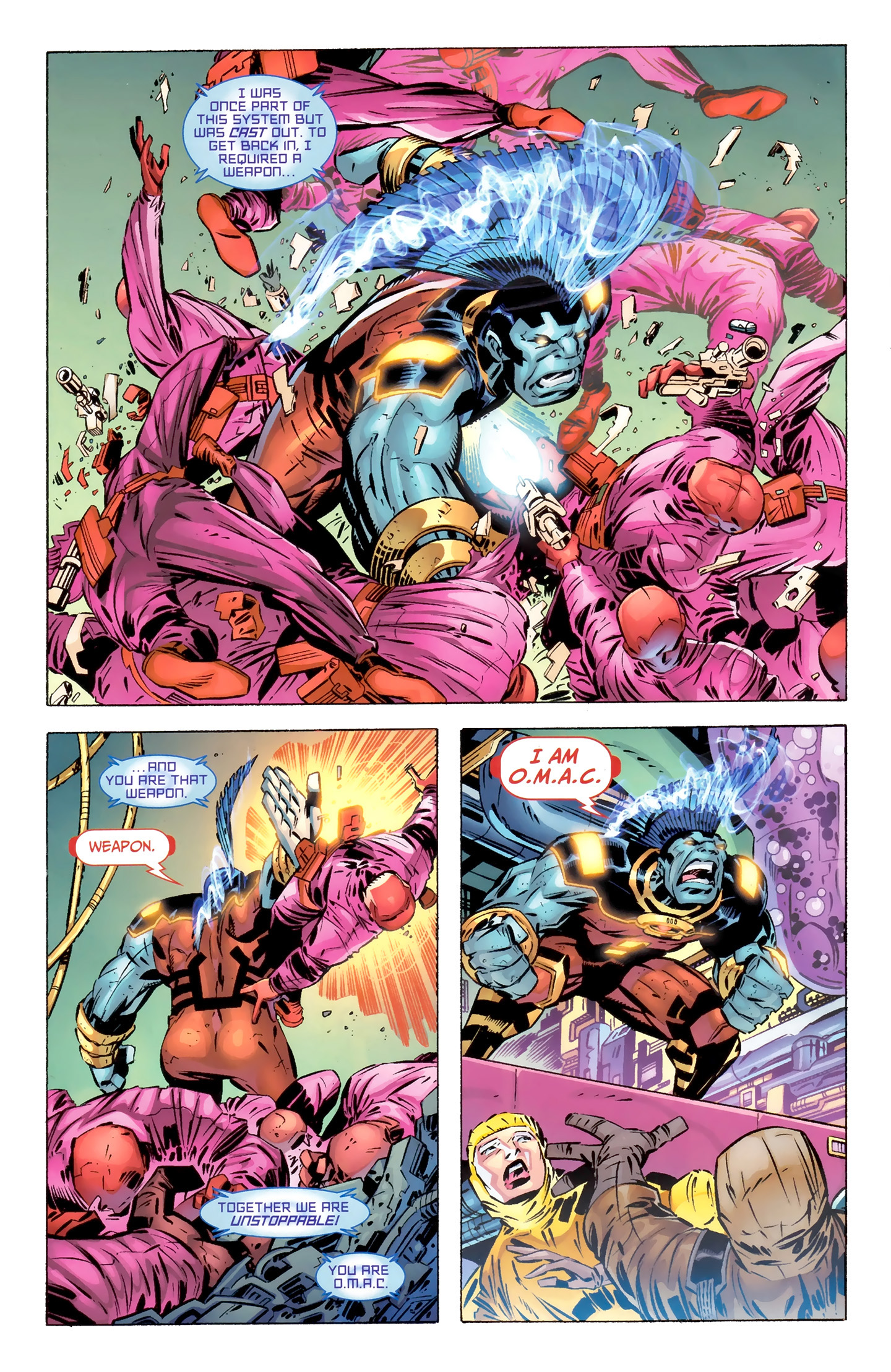 Read online O.M.A.C. comic -  Issue #1 - 11