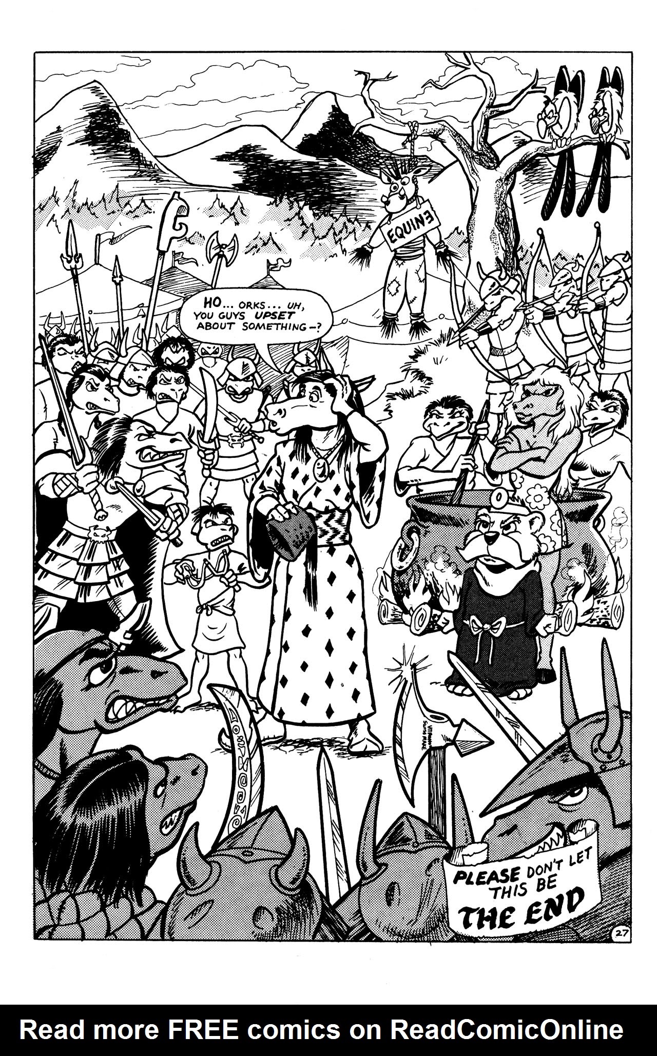 Read online Equine, The Uncivilized comic -  Issue #6 - 29