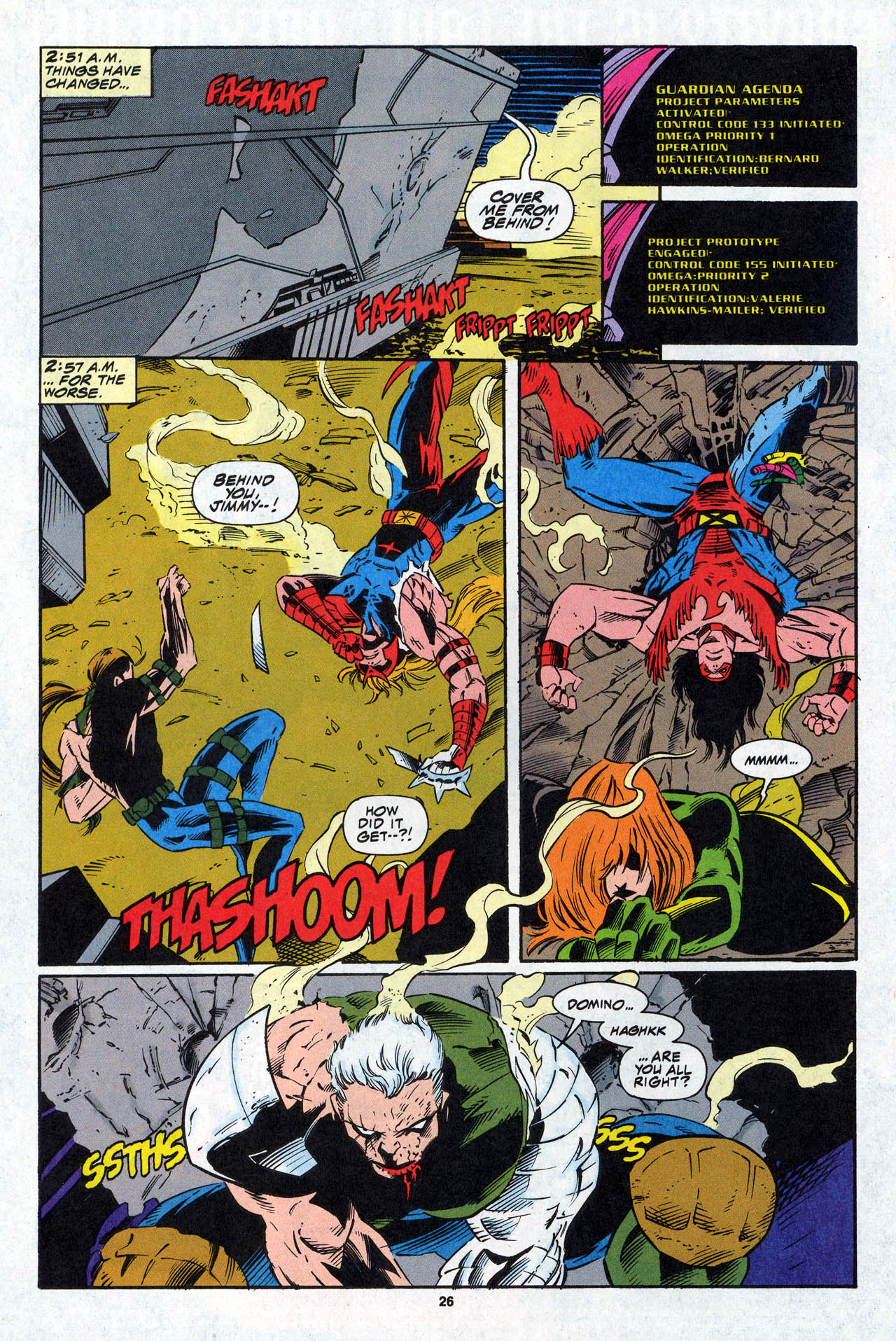 Read online X-Force (1991) comic -  Issue #35 - 26