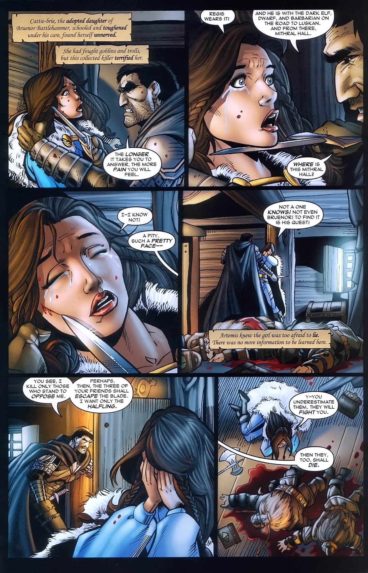 Read online Forgotten Realms: Streams of Silver comic -  Issue #1 - 9