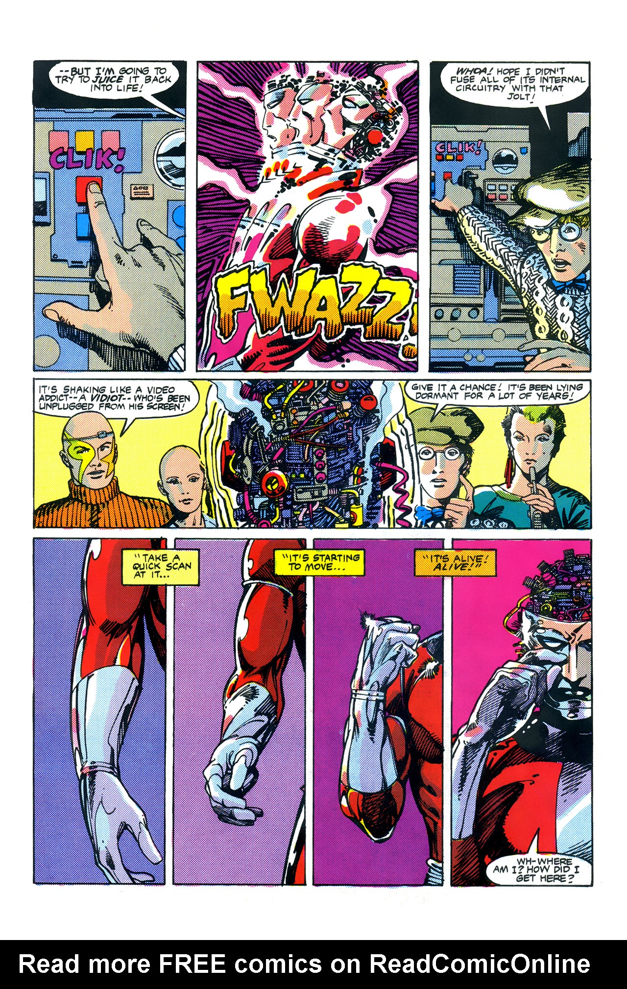 Read online Machine Man 2020 comic -  Issue #1 - 15